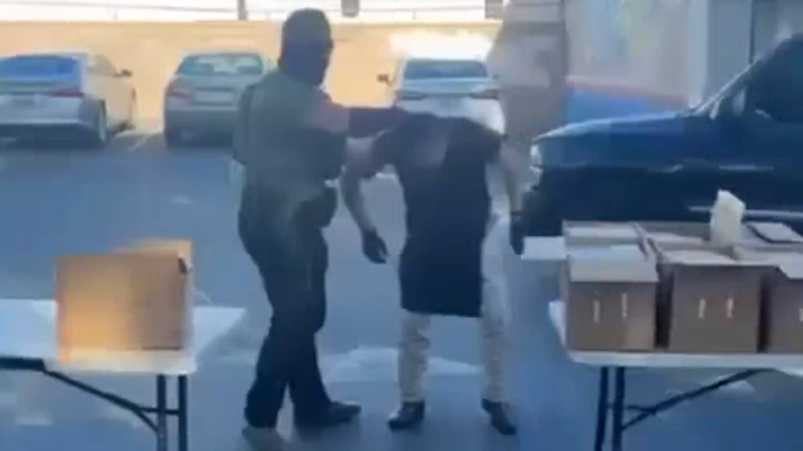 Church leaders have slammed federal agents for the ‘senseless’ arrest, which came as volunteers were giving out food donations