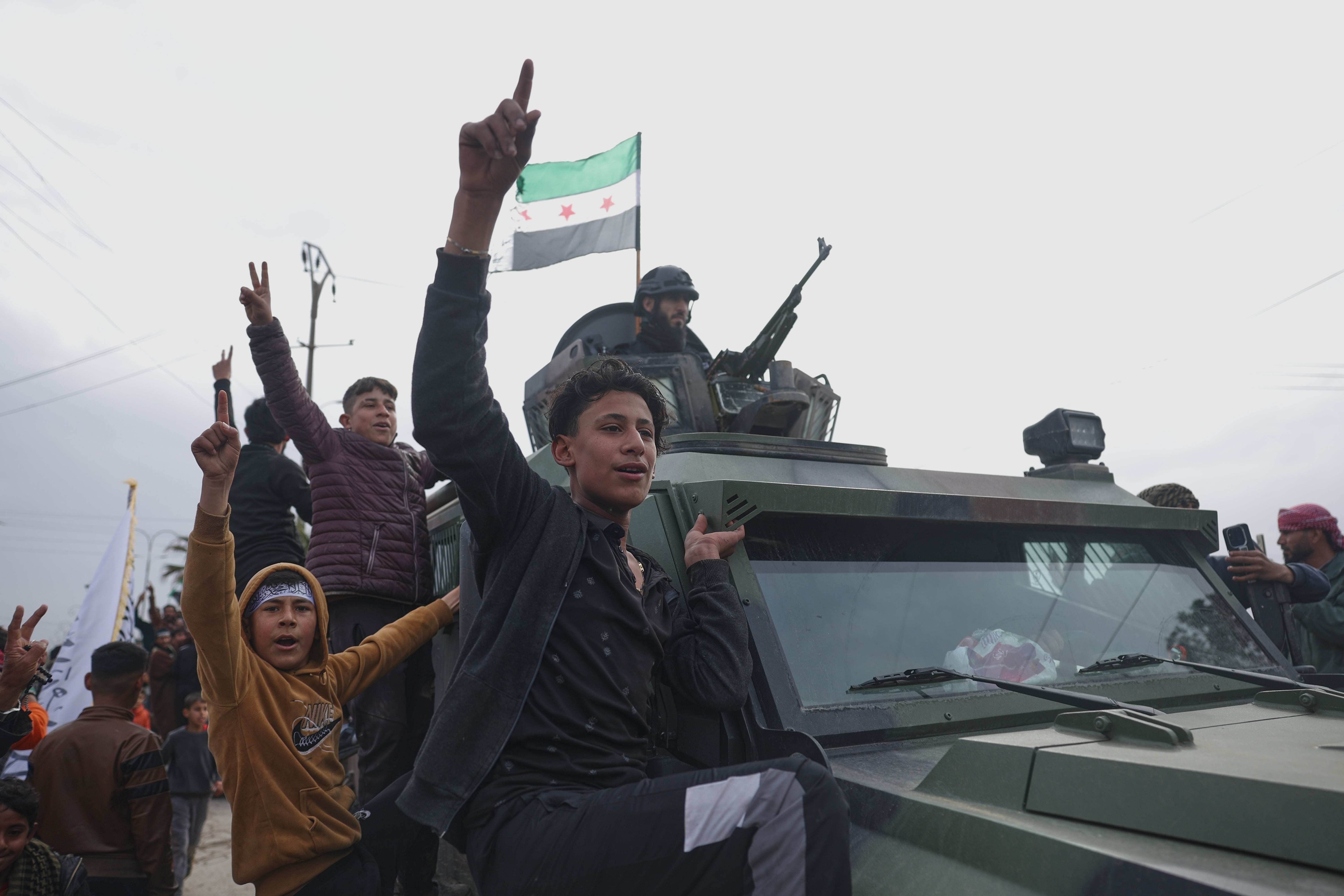 APTOPIX Syria Clashes