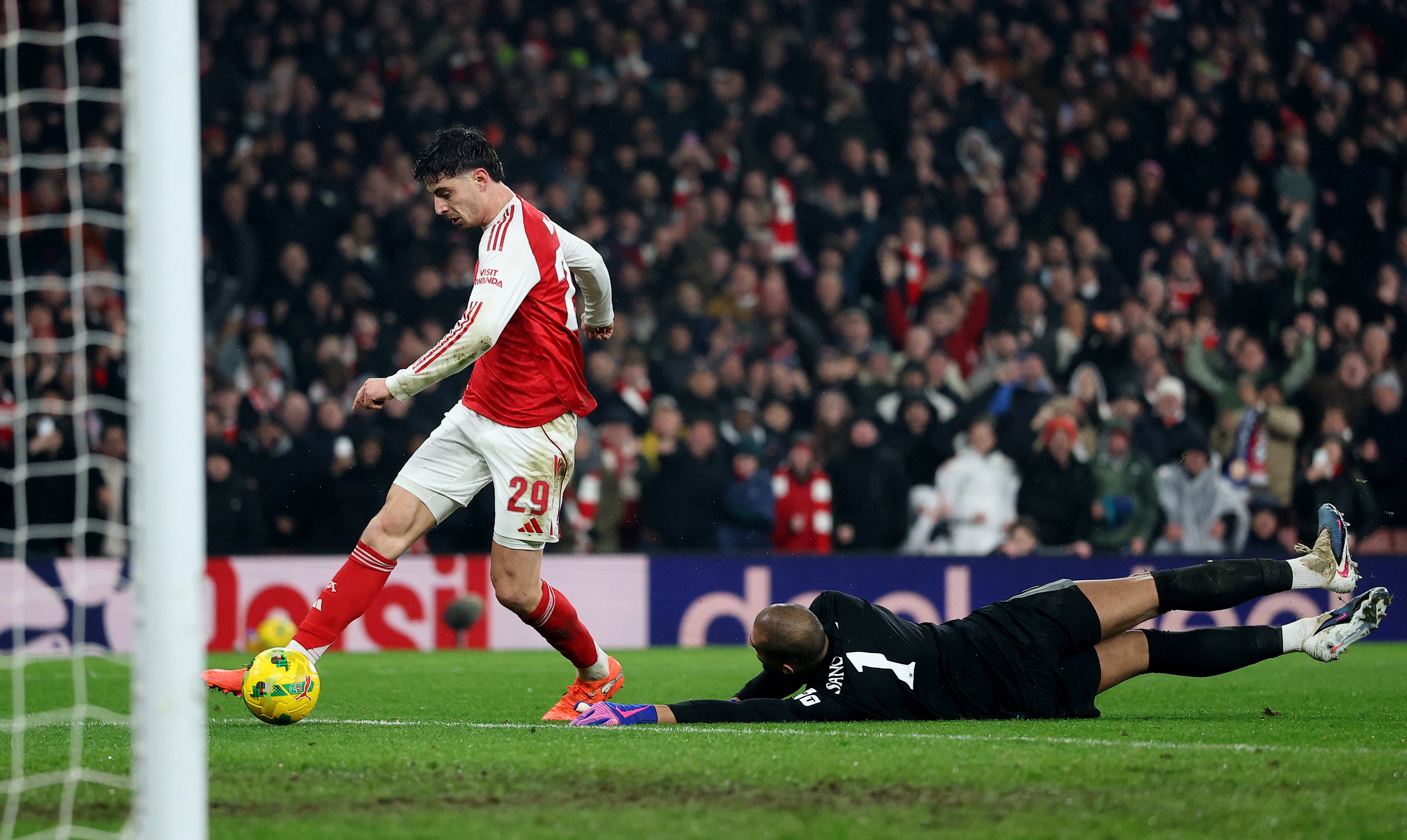 Arsenal vs Chelsea live: Kai Havertz’s late strike sends Gunners to Carabao Cup final