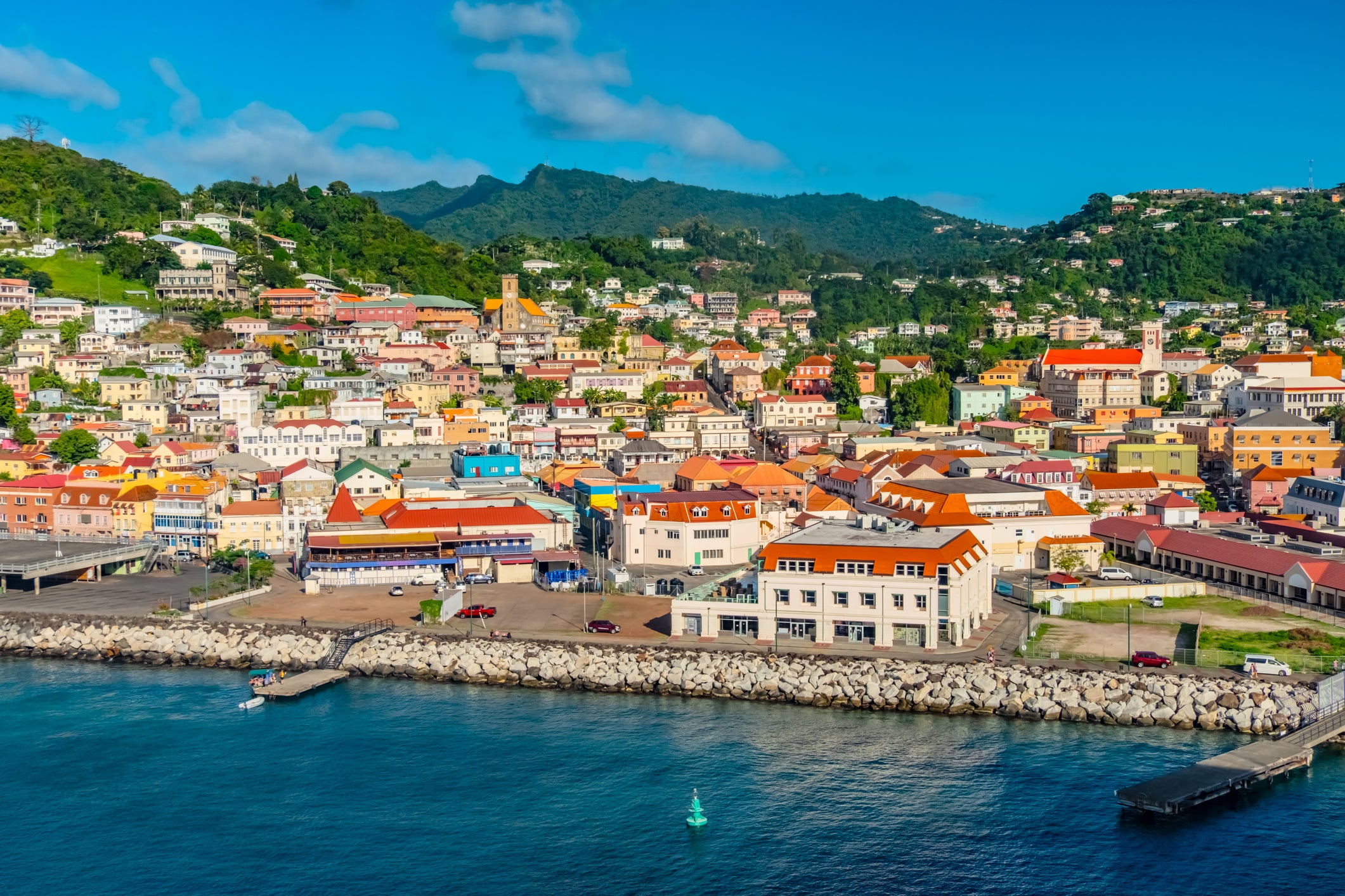 Dominica is known for its pretty towns and beautiful landscapes