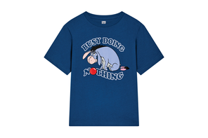 Kids navy Eeyore ‘busy doing nothing’ T-shirt