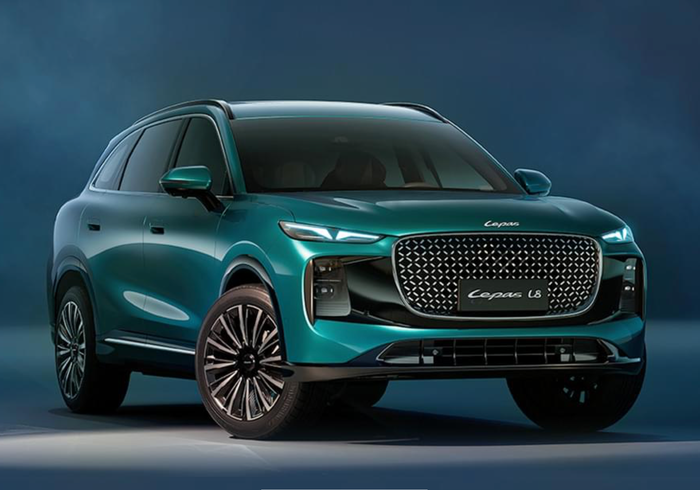 The Lepas 8 is likely to be the brand's range topper and could be about the same size as the Chery Tiggo 9 and Omoda 9