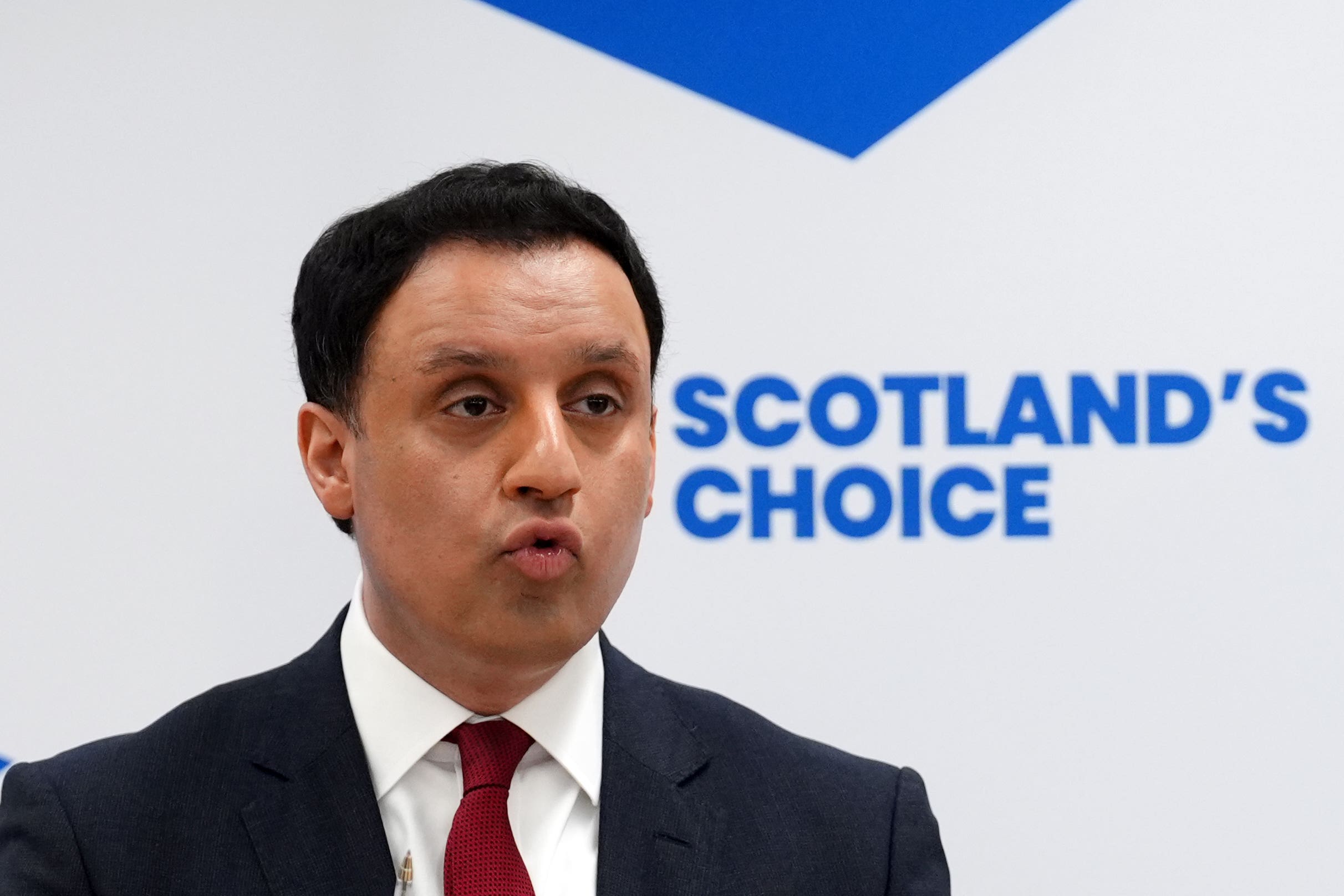 The Scottish Labour leader was speaking at a press conference on Wednesday (Andrew Milligan/PA)
