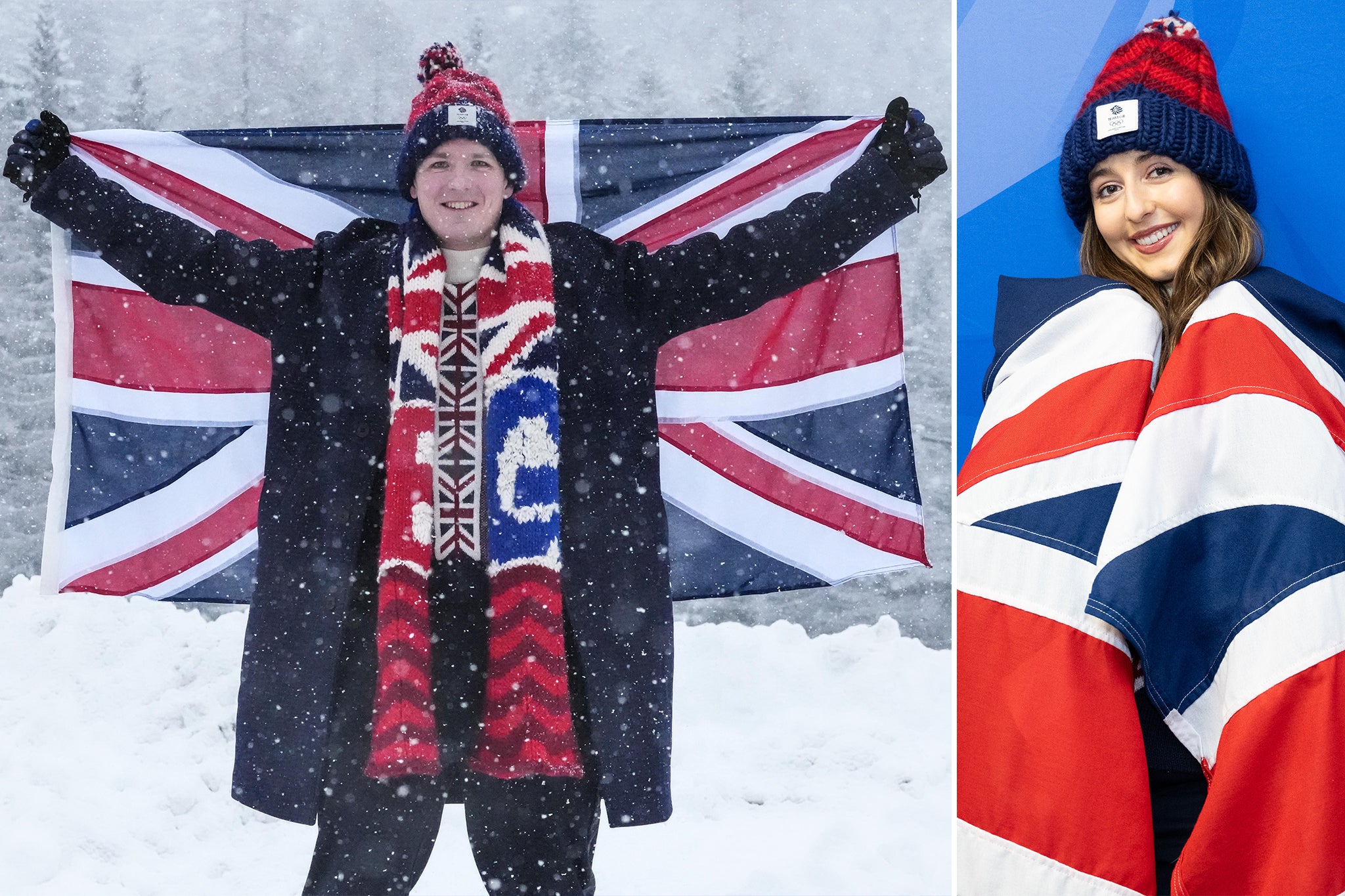 ‘It exceeds my wildest dreams’: Hall and Fear named Team GB flagbearers for Winter Olympics Opening Ceremony