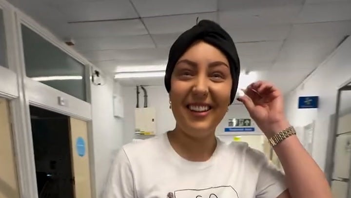Amy Dowden shared a raw breast cancer treatment video to mark World Cancer Day.