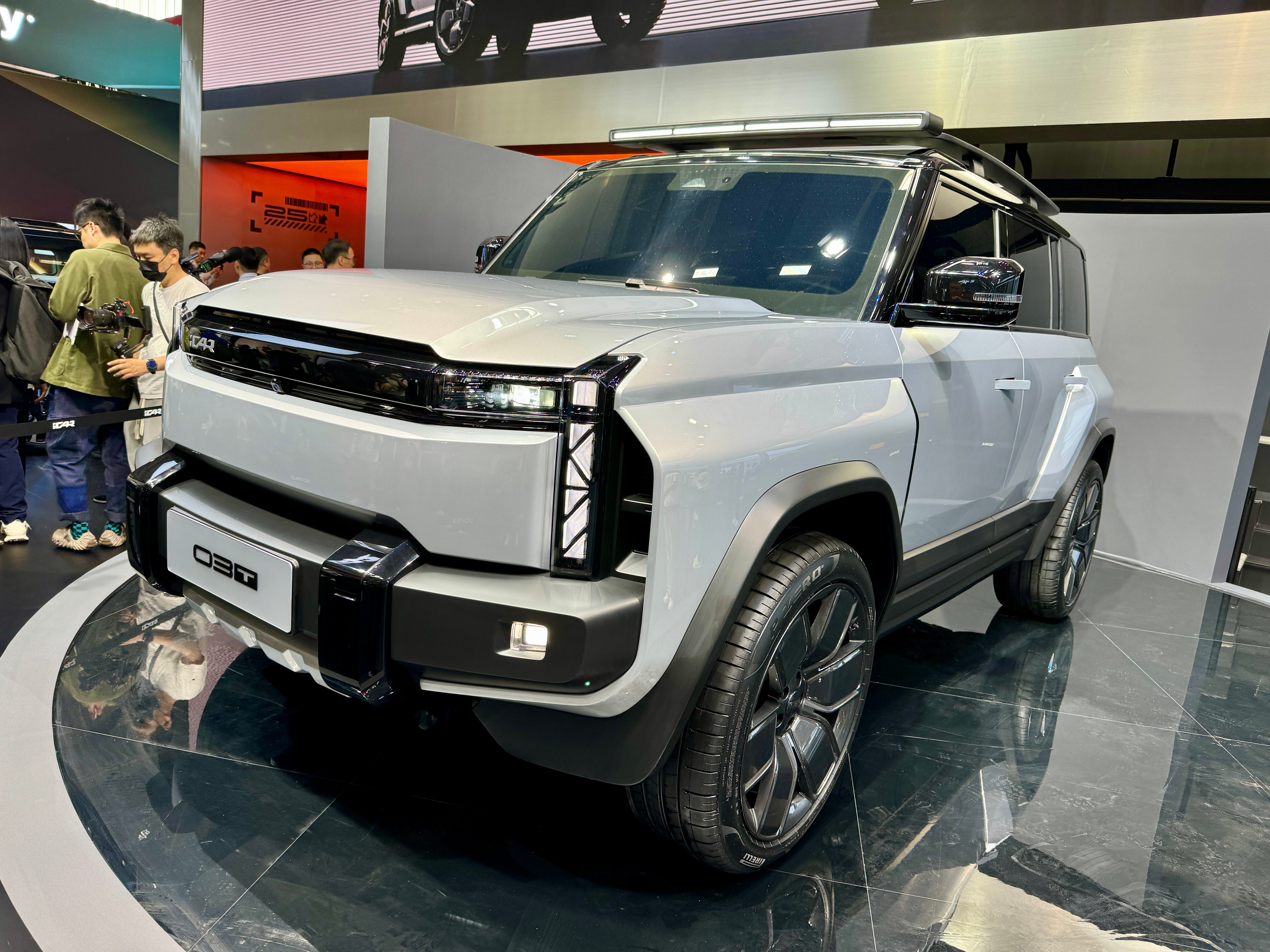 Chery's iCar brand could be another new arrival in the UK, bringing rugged-looking SUVs that will appeal to British buyers