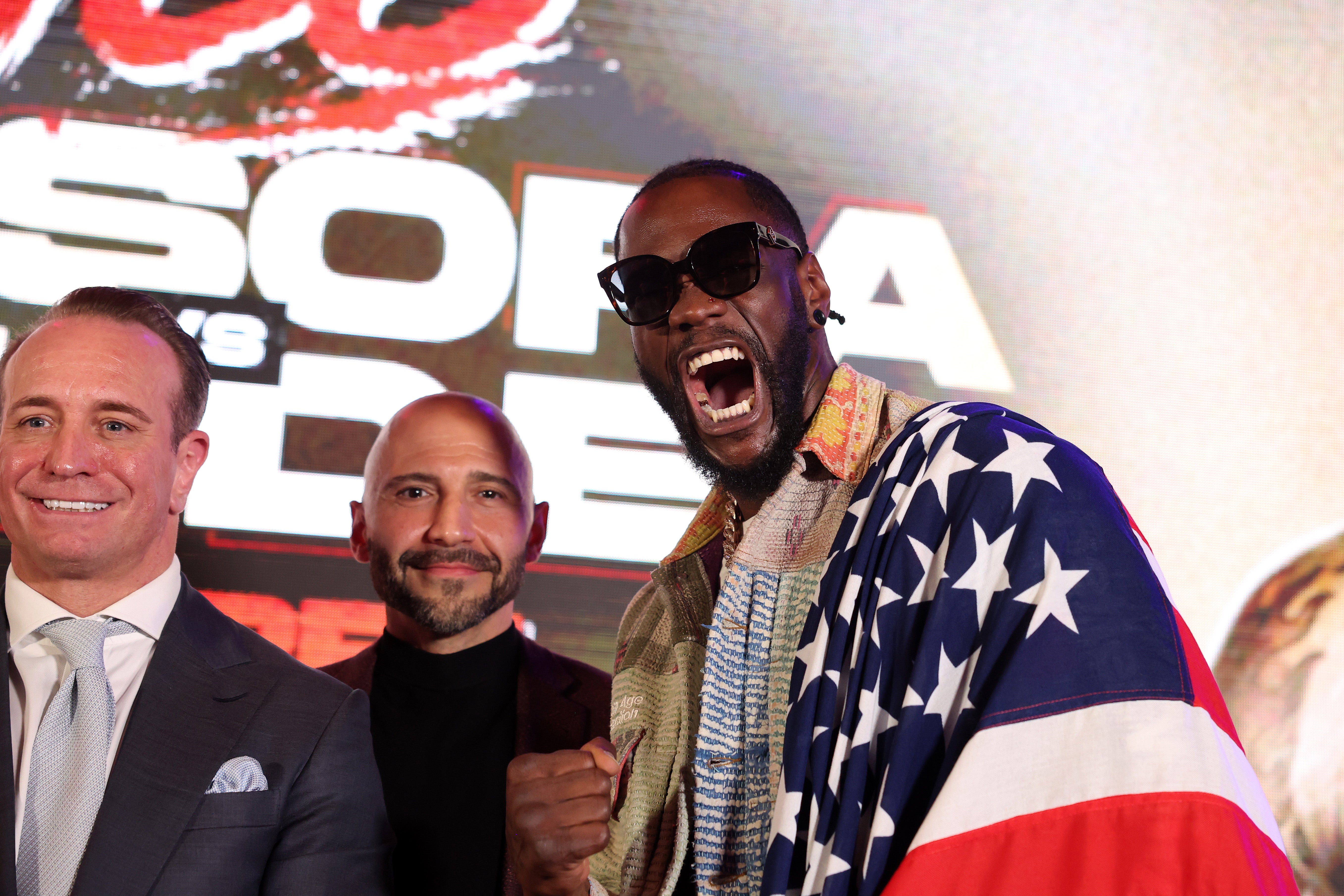 Deontay Wlder could be set for a clash with Oleksandr Usyk after his fight with Derek Chisora