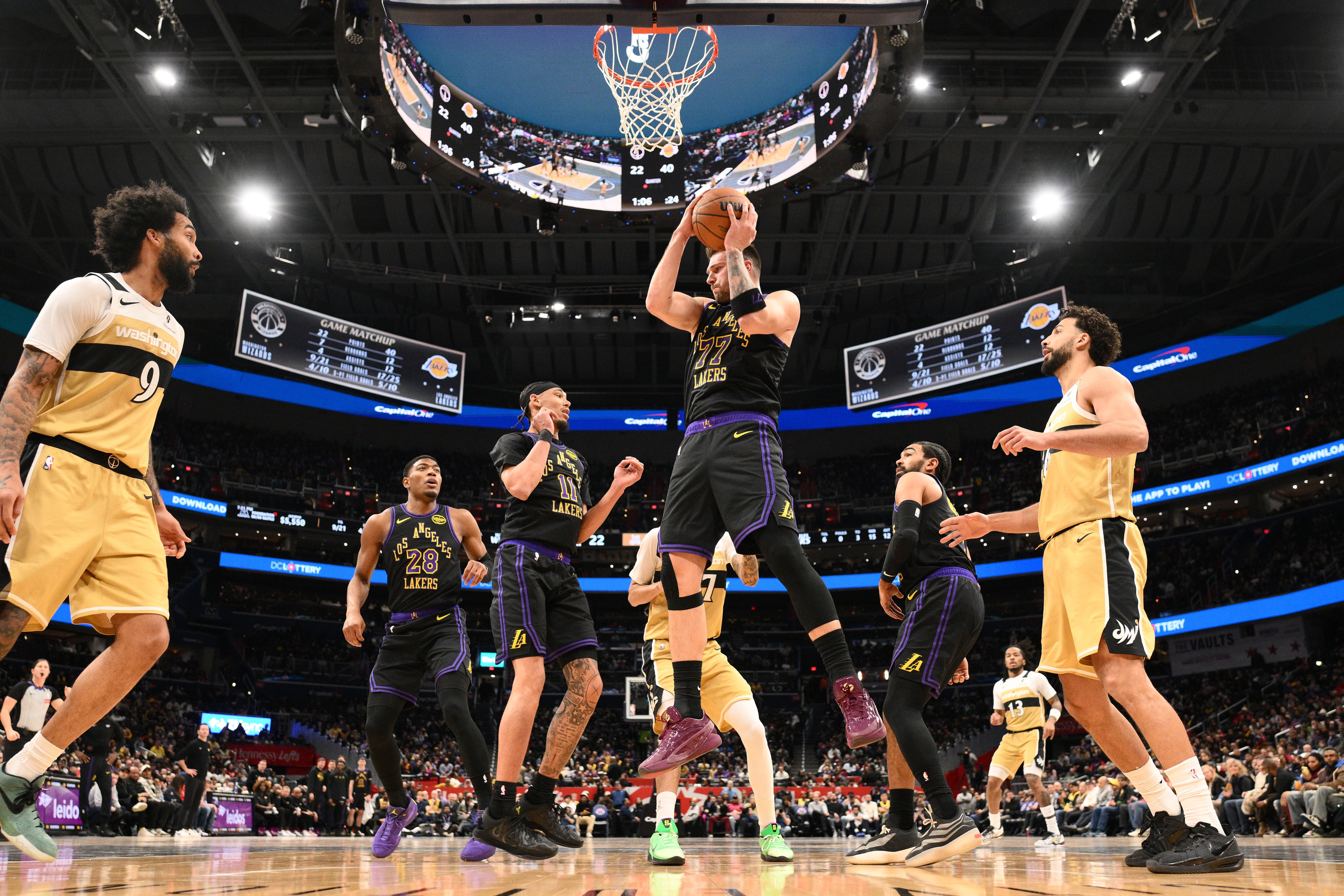 Lakers Wizards Basketball