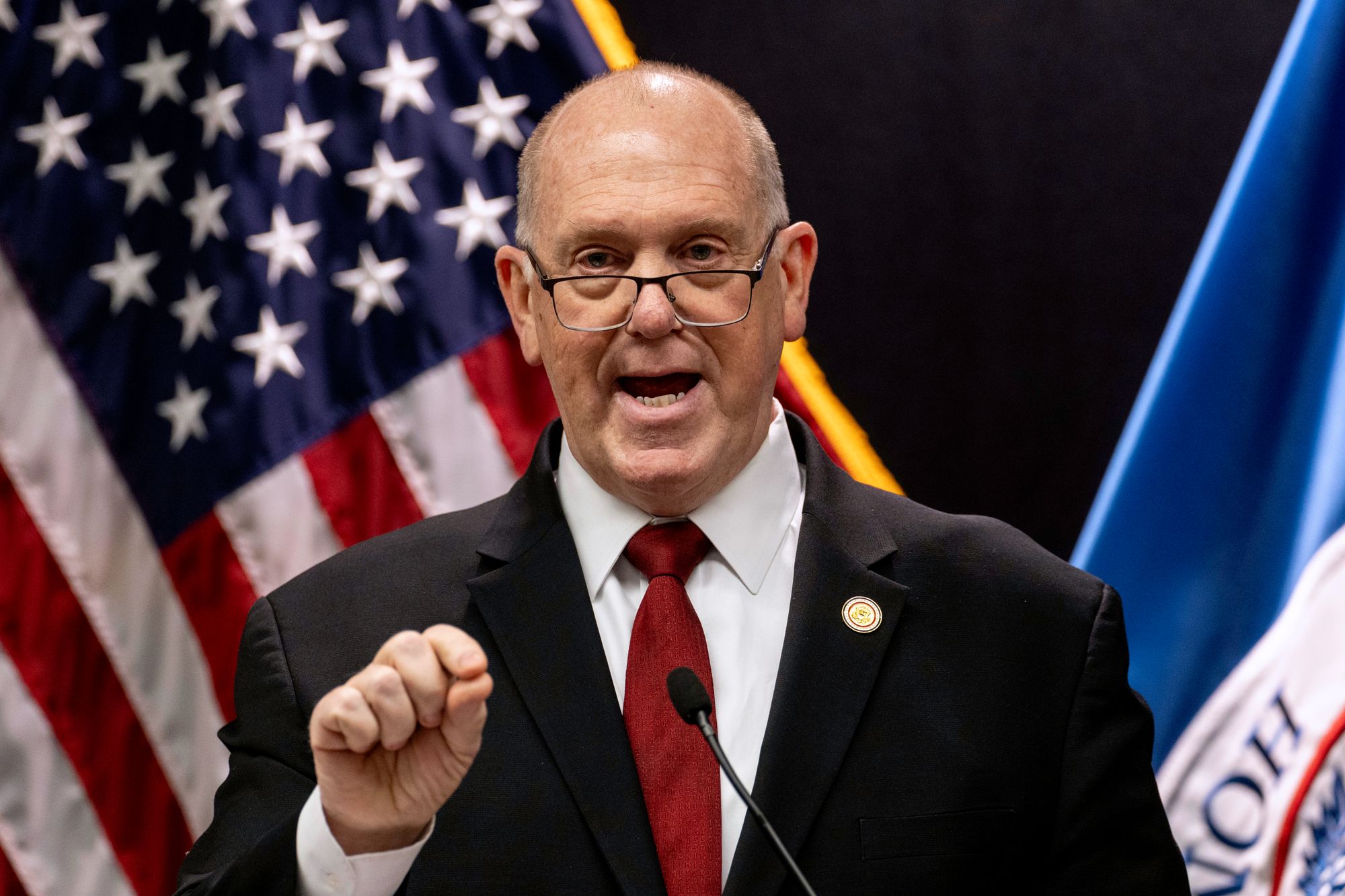 Trump's comments come after border czar Tom Homan said 700 federal agents will be pulled from Minnesota