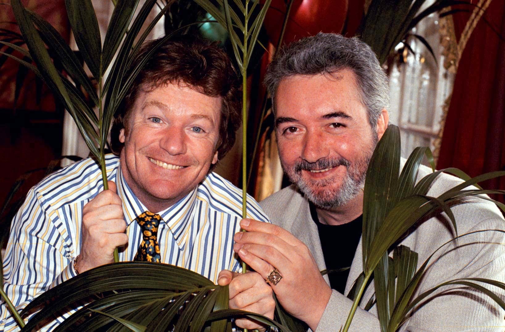 Virgo (right) then became even better known presenting Big Break alongside Jim Davidson