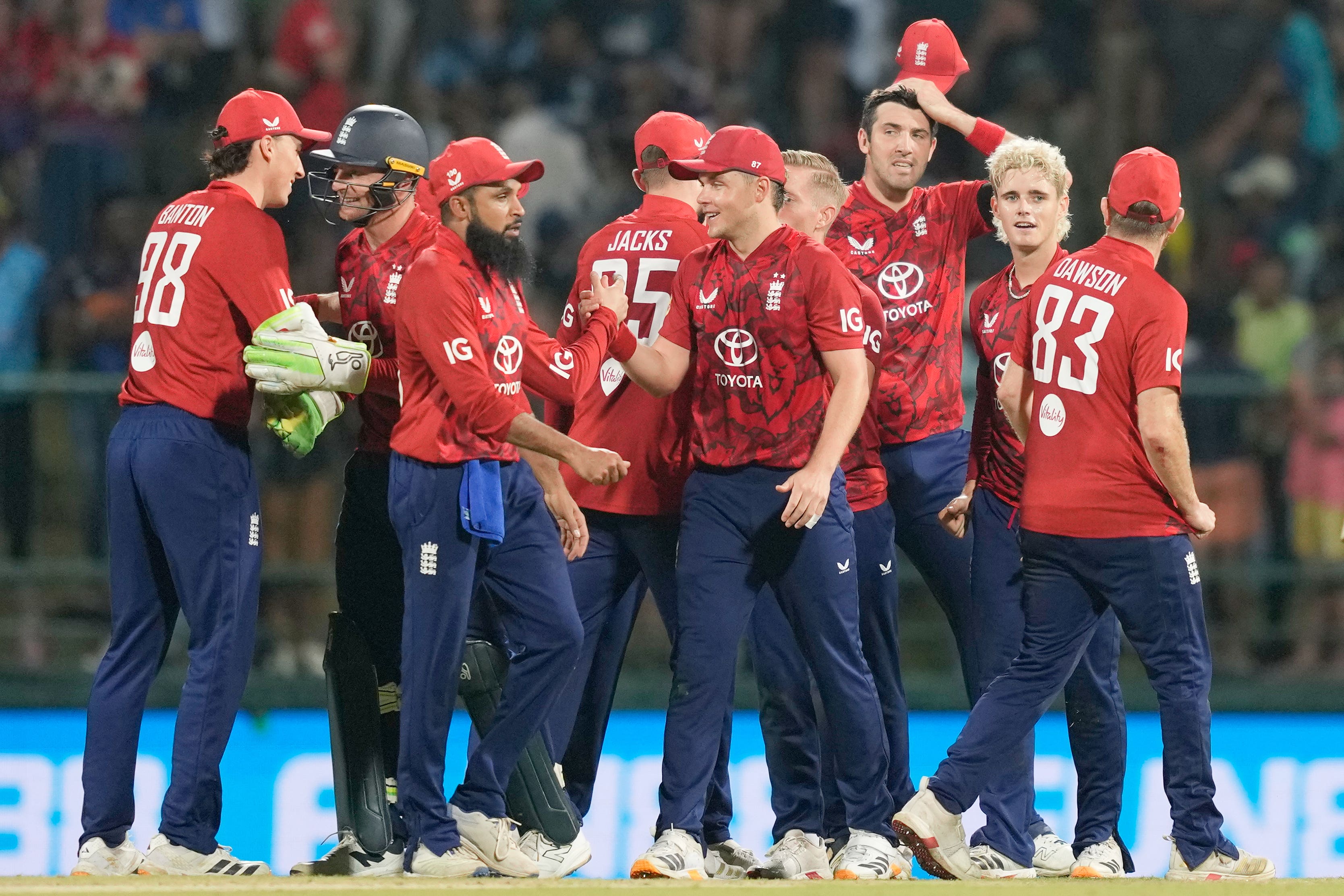 England won all three of their T20 matches in Sri Lanka (AP Photo/Eranga Jayawardena)
