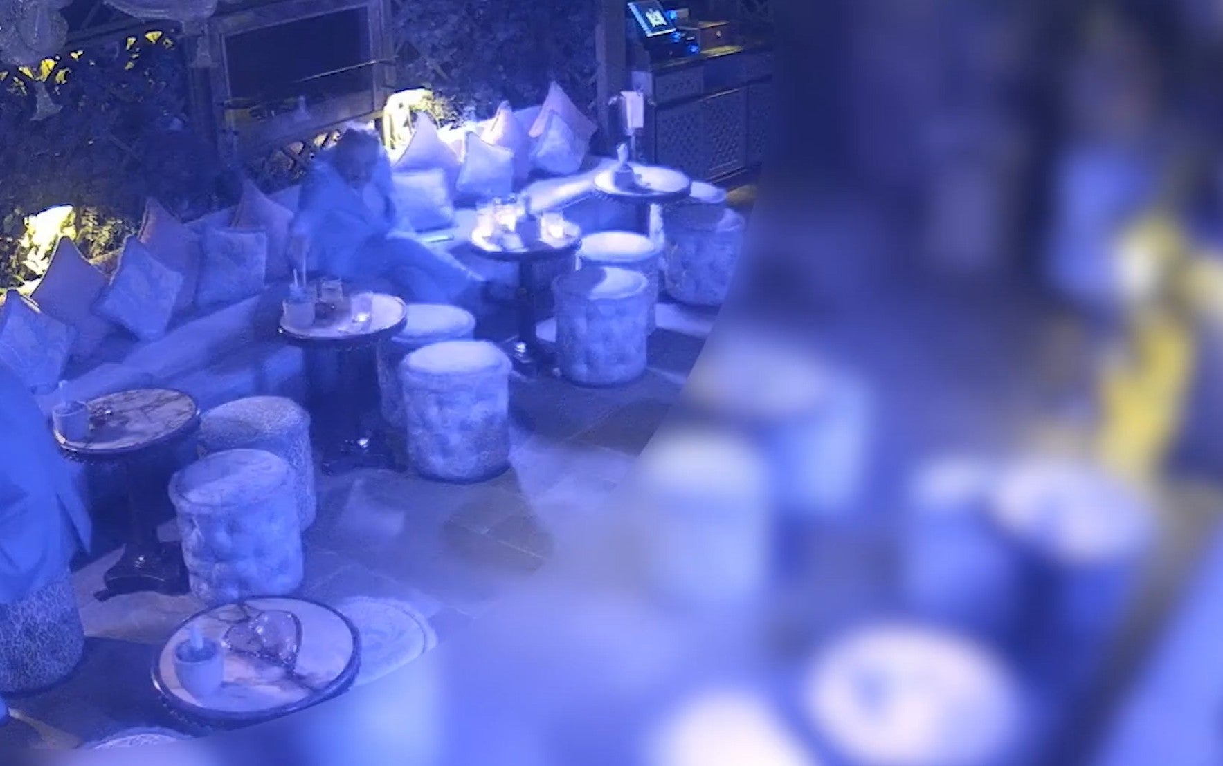 Vikas Nath uses a straw to put GBL in the woman’s drink