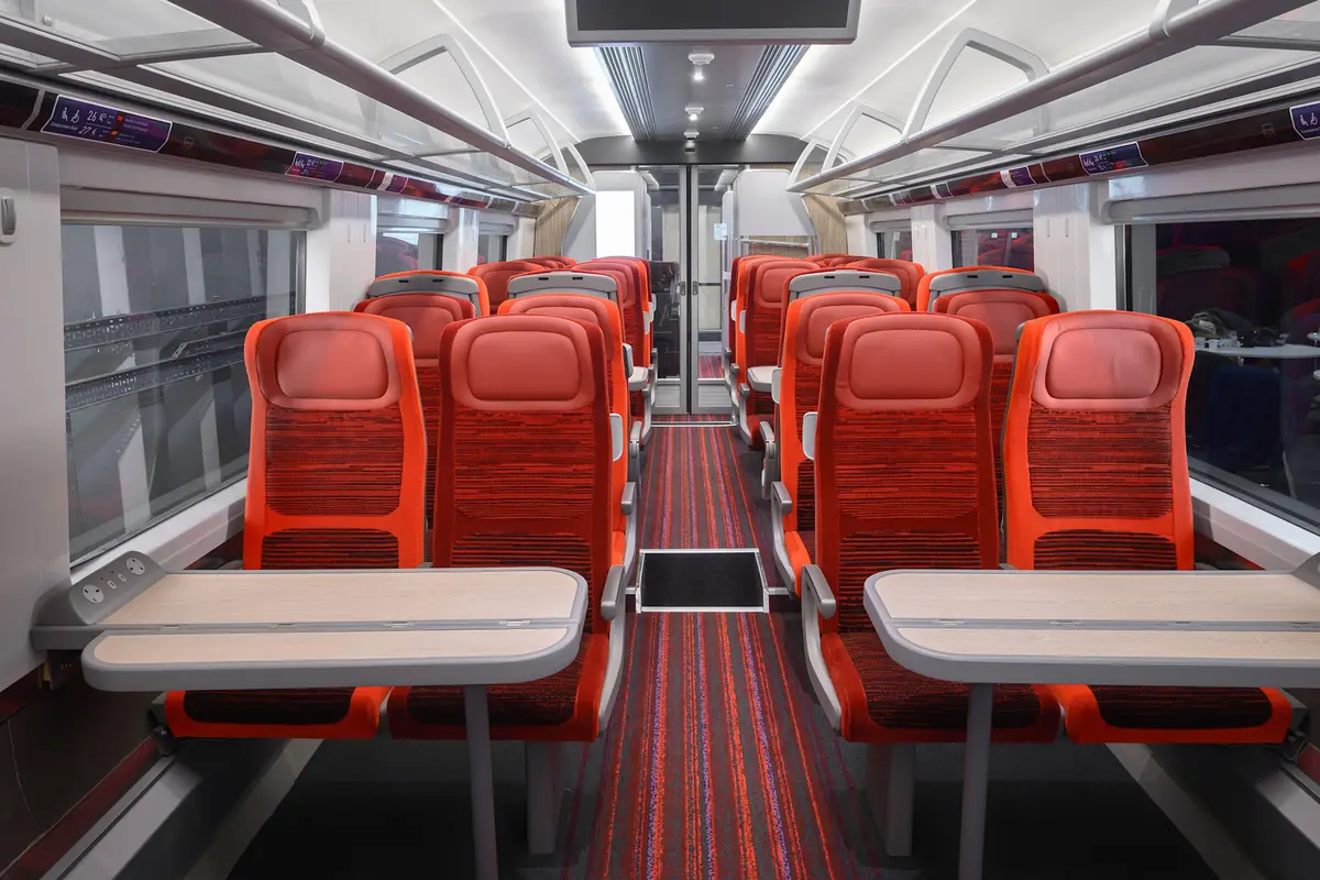 The new seats will include side bolsters and wider cushions