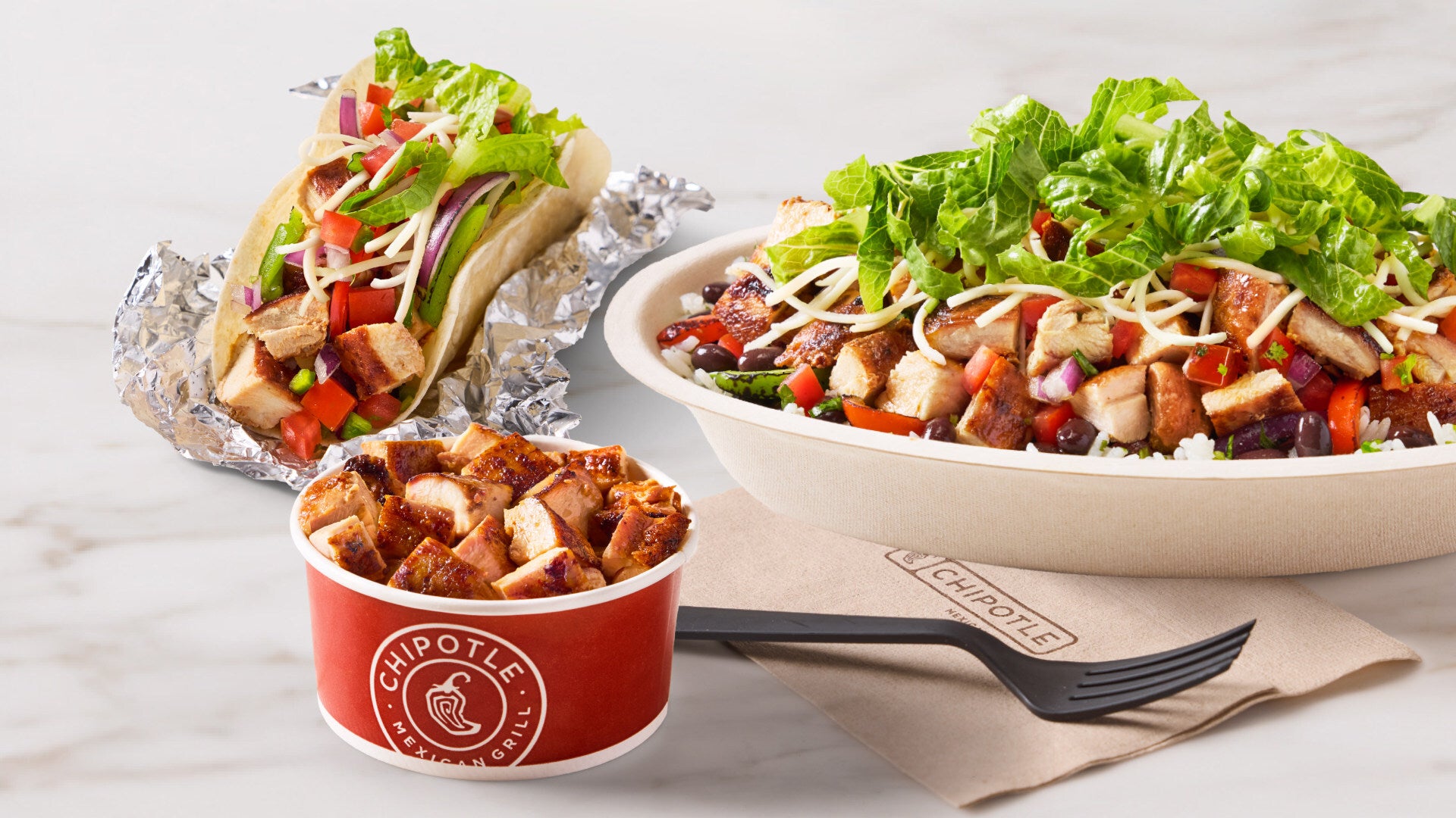 Chipotle has launched items that cater to the GLP-1 crowd, including a 32g protein cup containing freshly grilled chicken