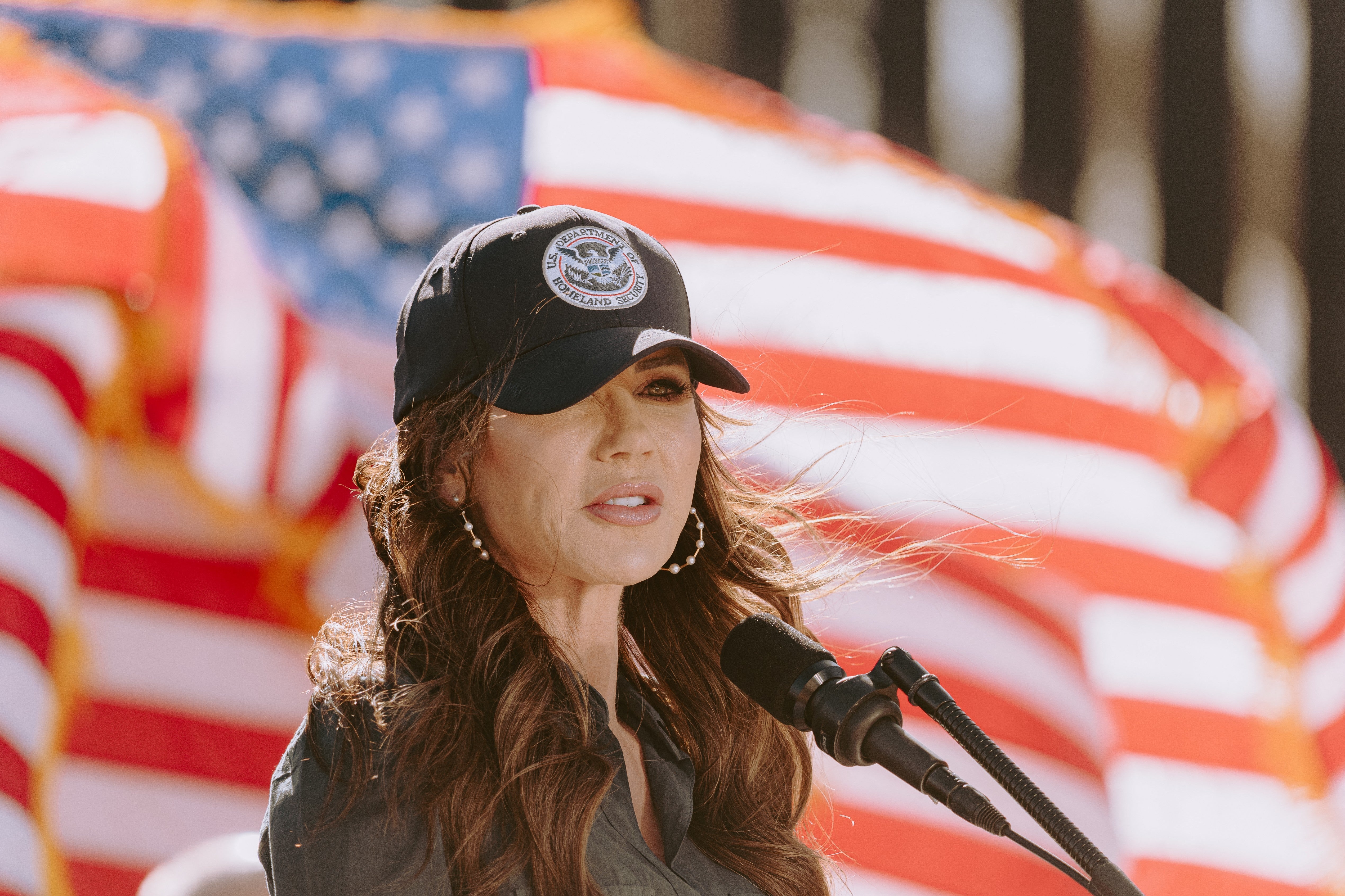 Agents complained of the negative public perception of the agencies, headed by Homeland Security Secretary Kristi Noem. They cited long working hours and ‘incompetent’ leadership, according to the report