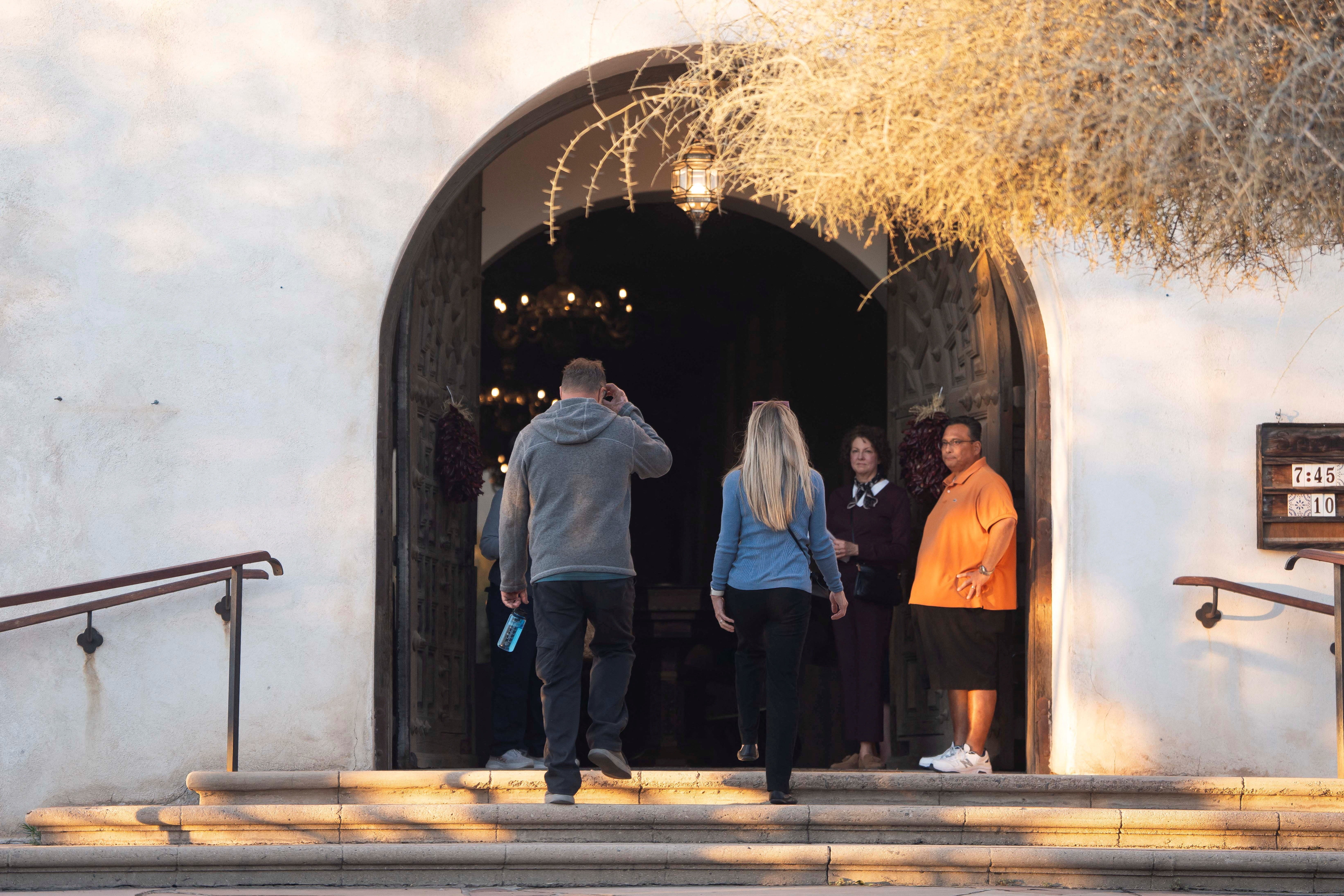 A vigil was held for Nancy Guthrie at a church in Tucson on Wednesday