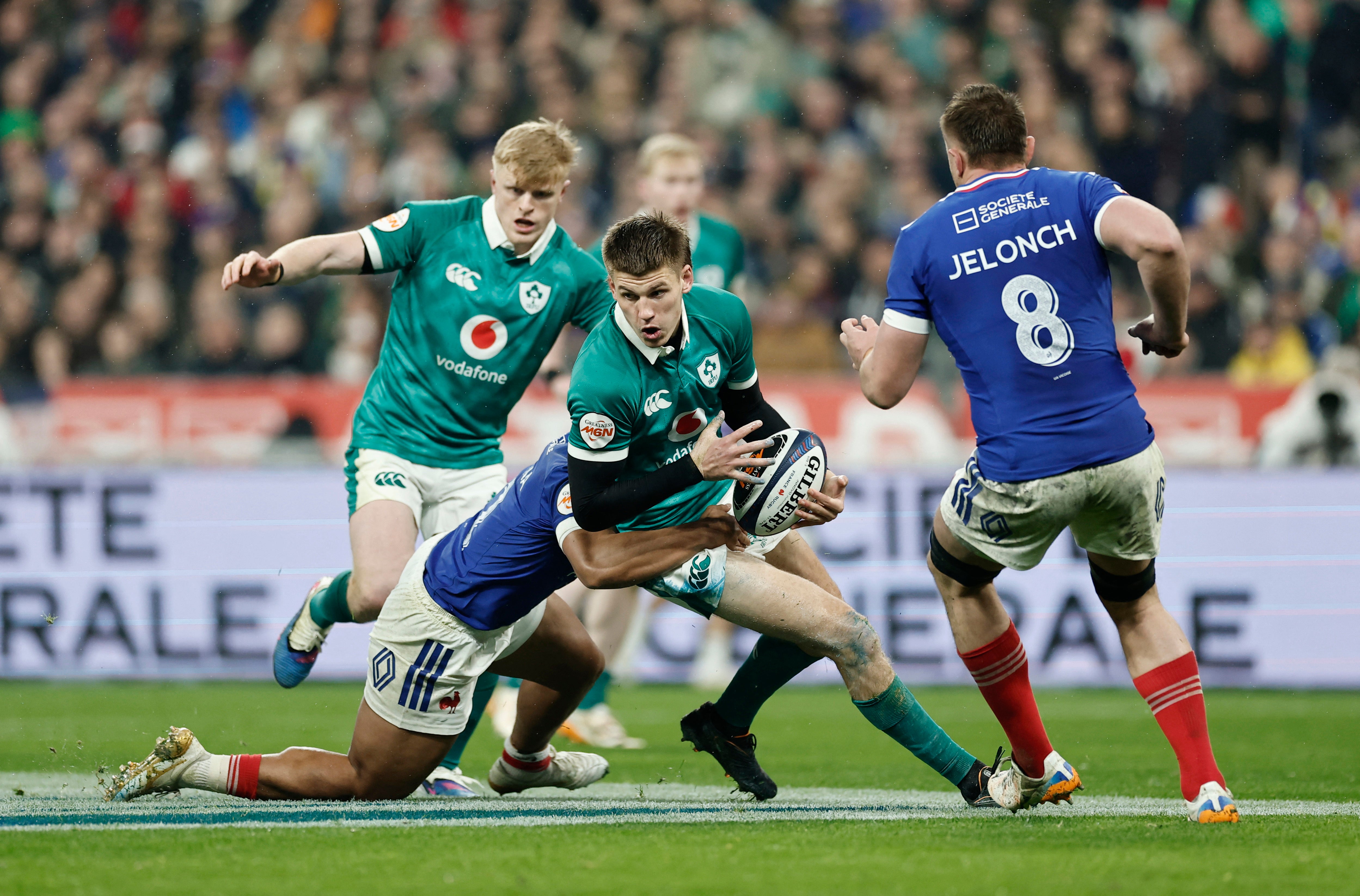 It was a tough night for Ireland