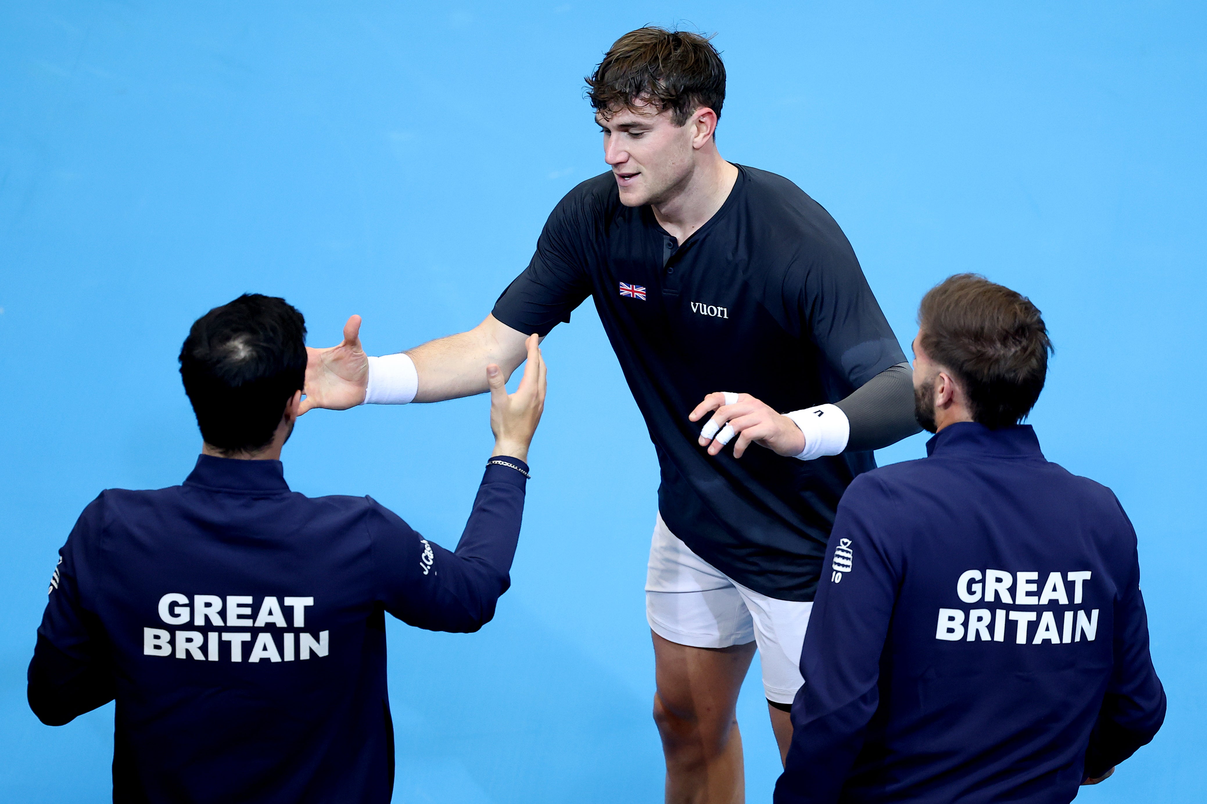 Draper helped Great Britain make a flying start before Cameron Norrie won his match for a 2-0 lead over Norway