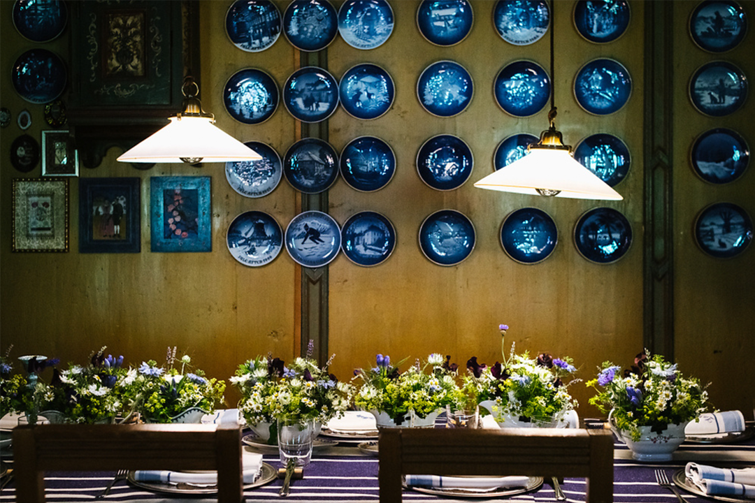 The Les Stües restaurant recreates a ‘nonna’s’ dining room