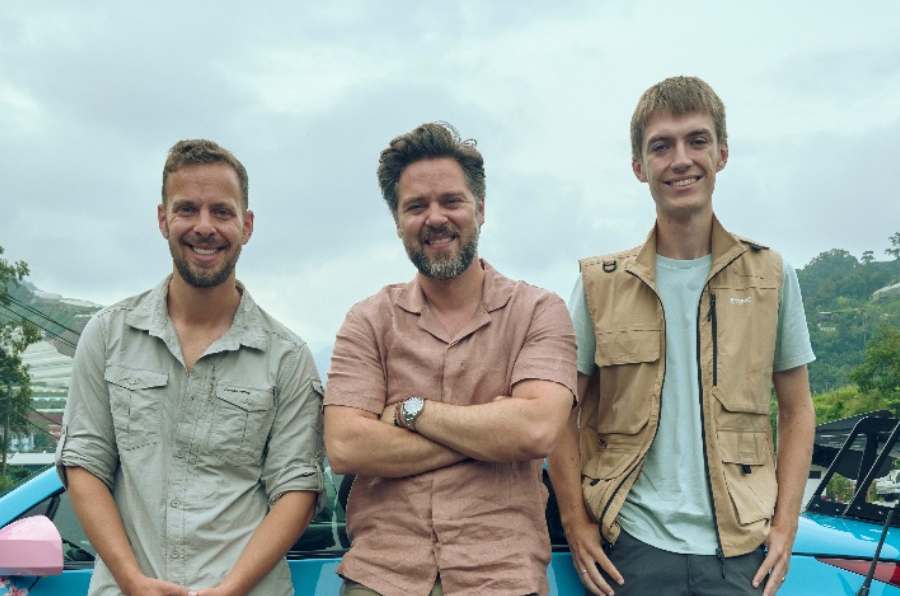 James Engelsman, Thomas Holland and Francis Bourgeois are the new hosts of ‘The Grand Tour’