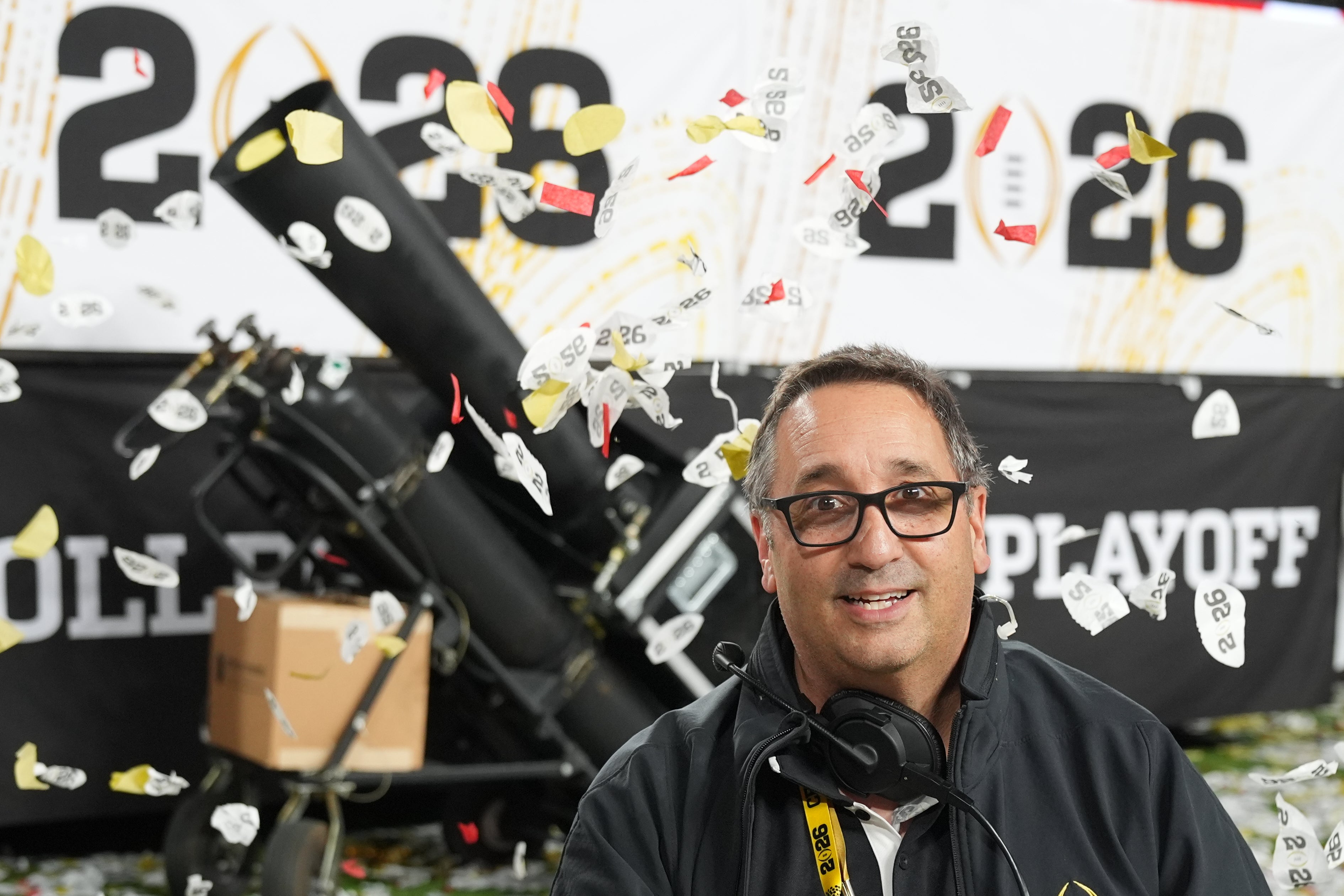 Super Bowl Confetti Football