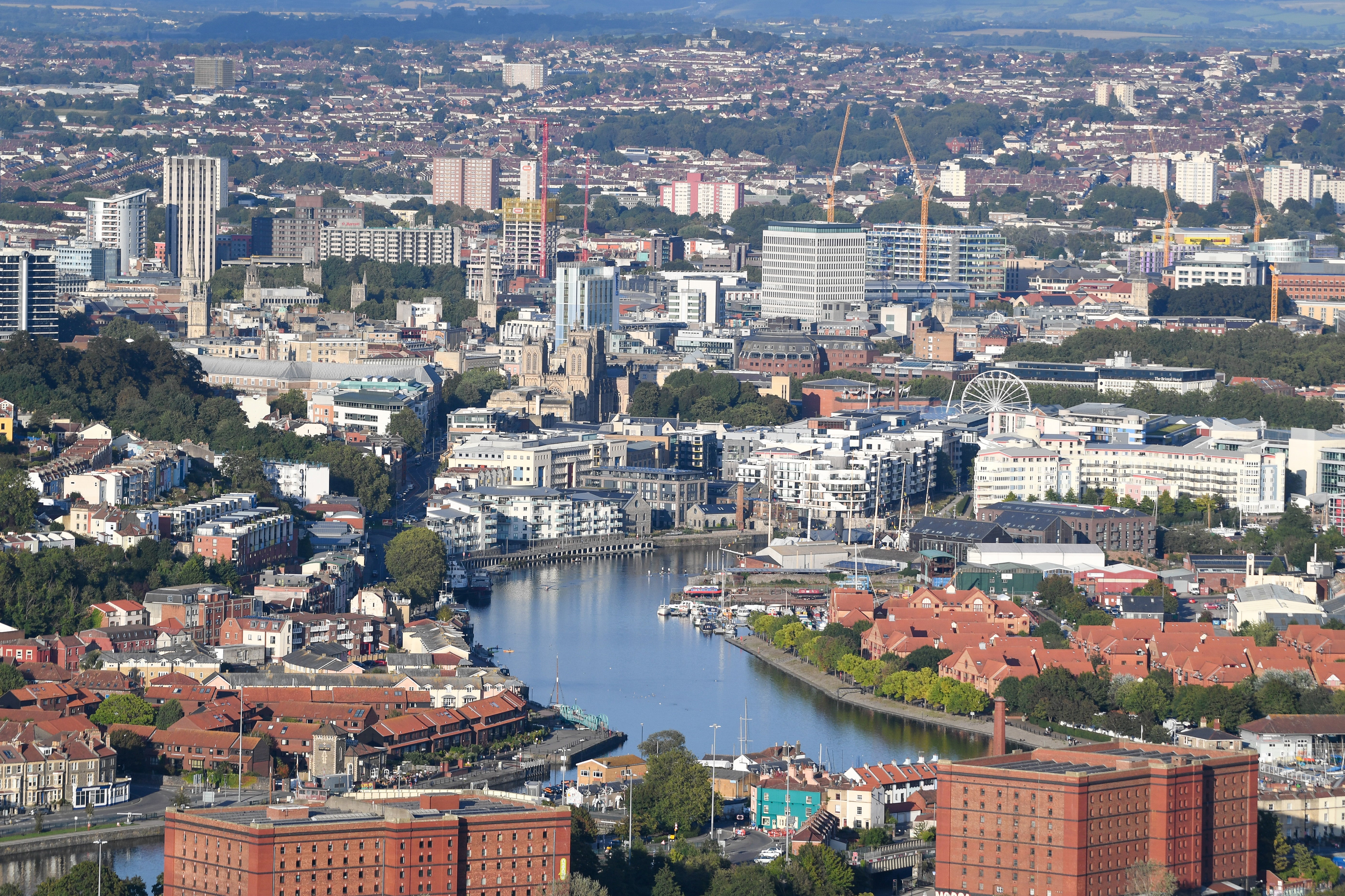 Several properties across Bristol are without water