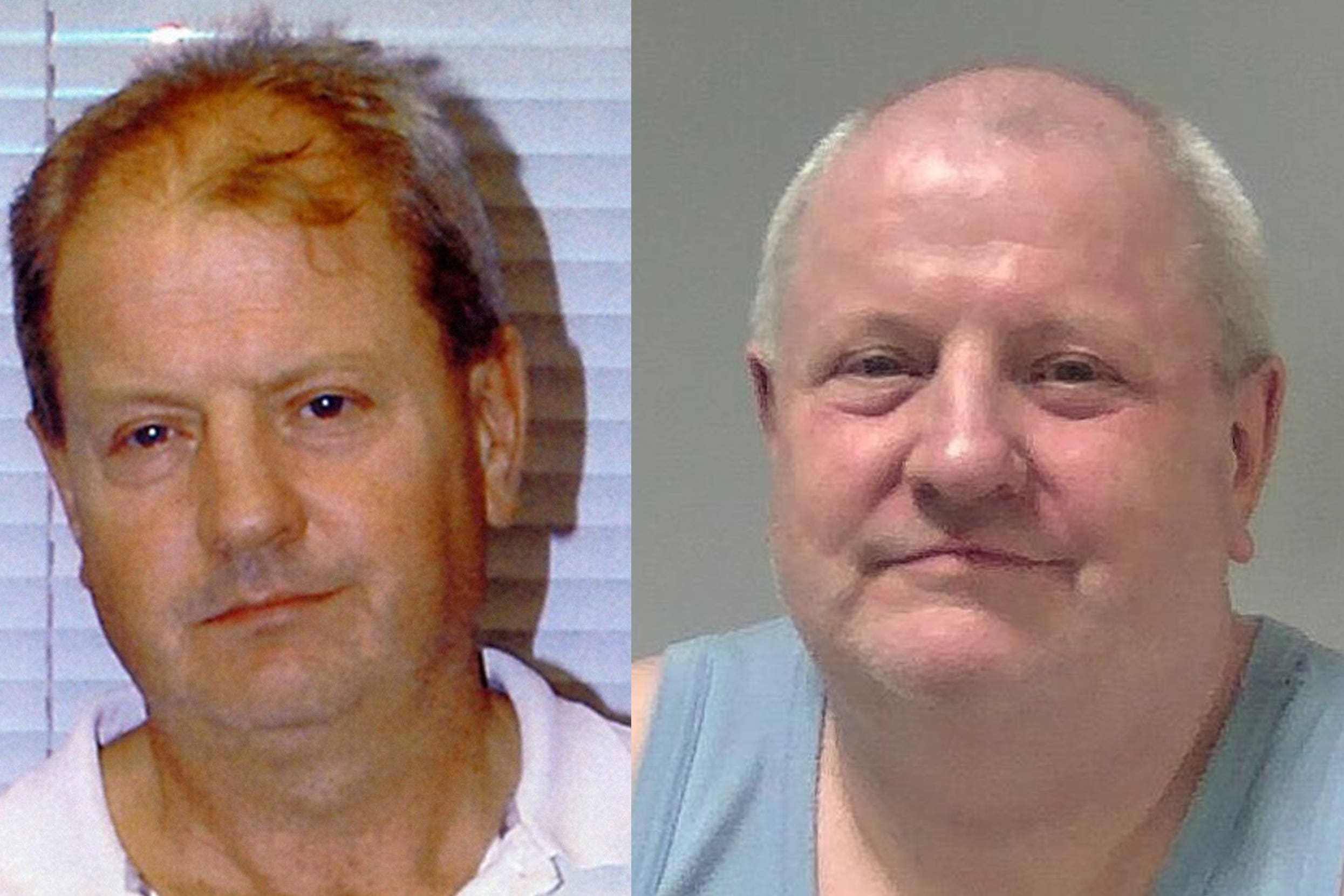 Suffolk serial killer Steve Wright in 2008 and 2026