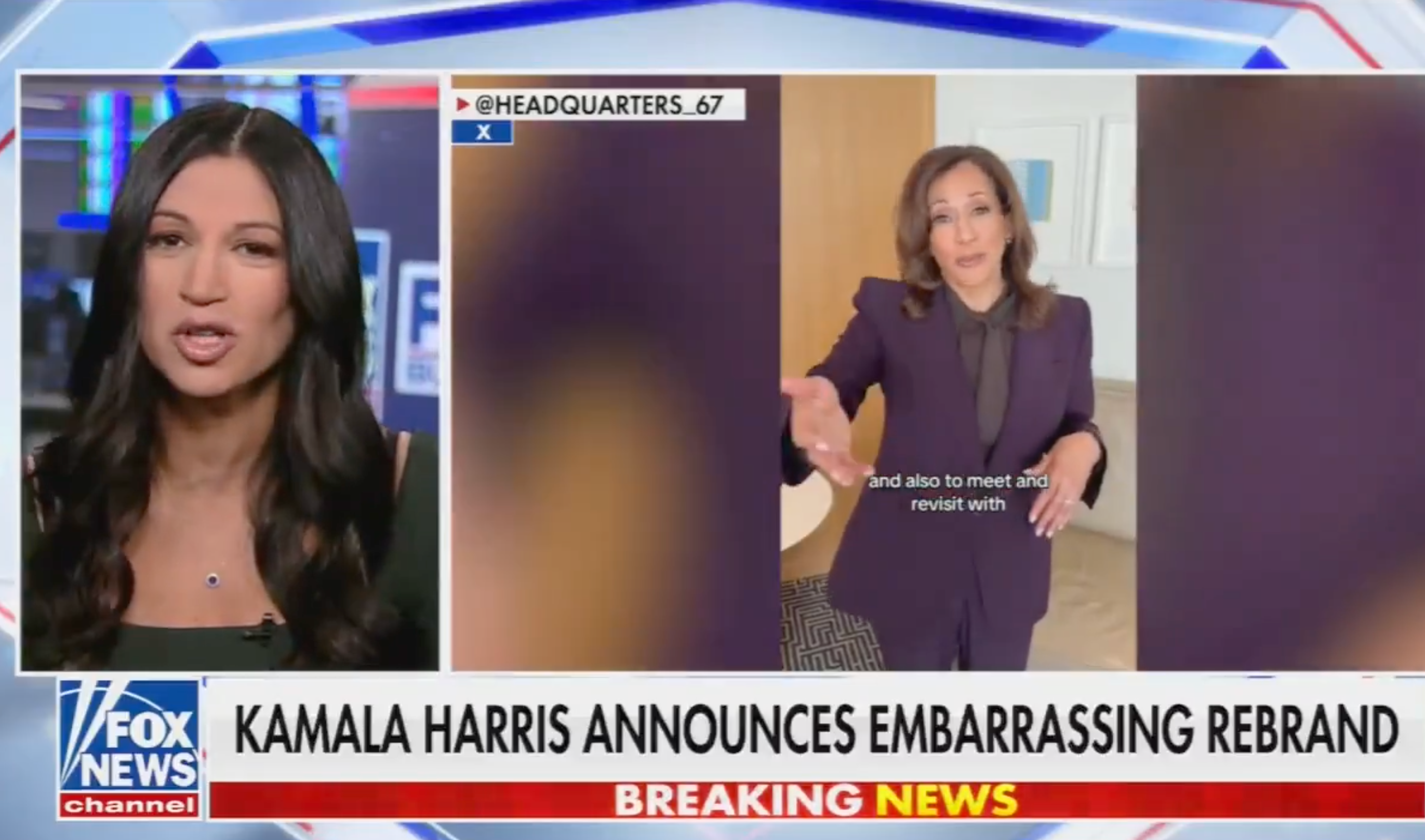 Katie Miller told Fox News that she would 'beg' Kamala Harris to run against Trump again