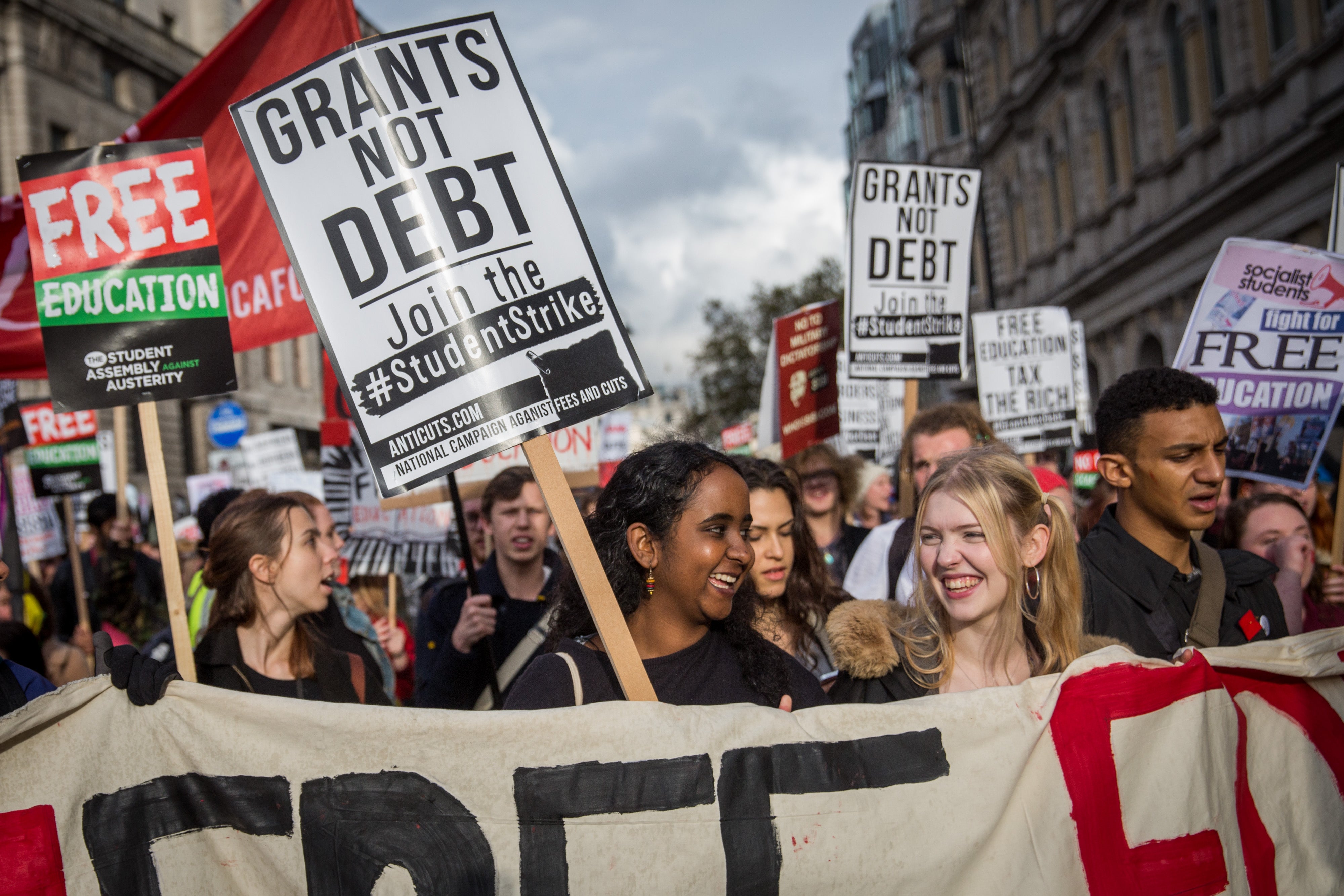 Students leave university already owing vastly more than they have borrowed