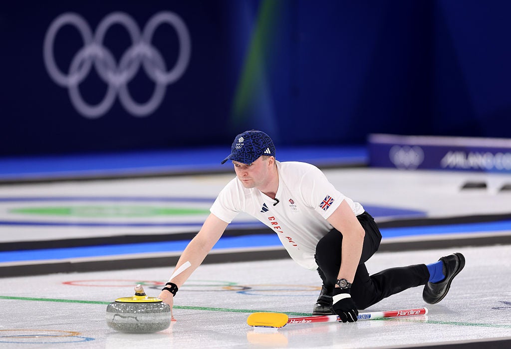<p>Team GB’s Bruce Mouat in the curling, which is a hit at the Milano Cortina 2026 Winter Olympics</p>