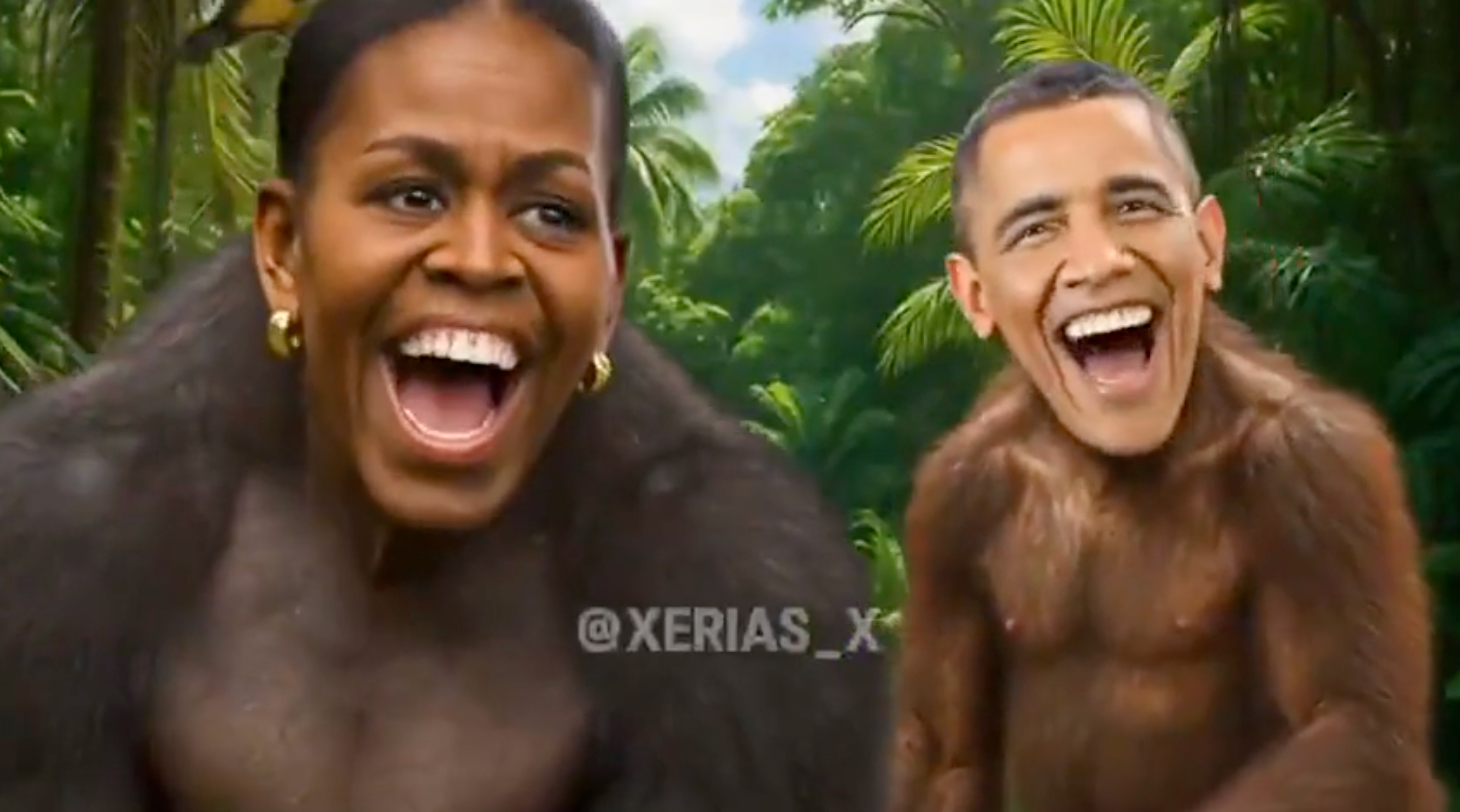 President Donald Trump posted a video depicting the Obamas as apes, triggering widespread criticism. GOP Sen. Tim Scott described it as 'the most racist thing I’ve seen out of this White House'