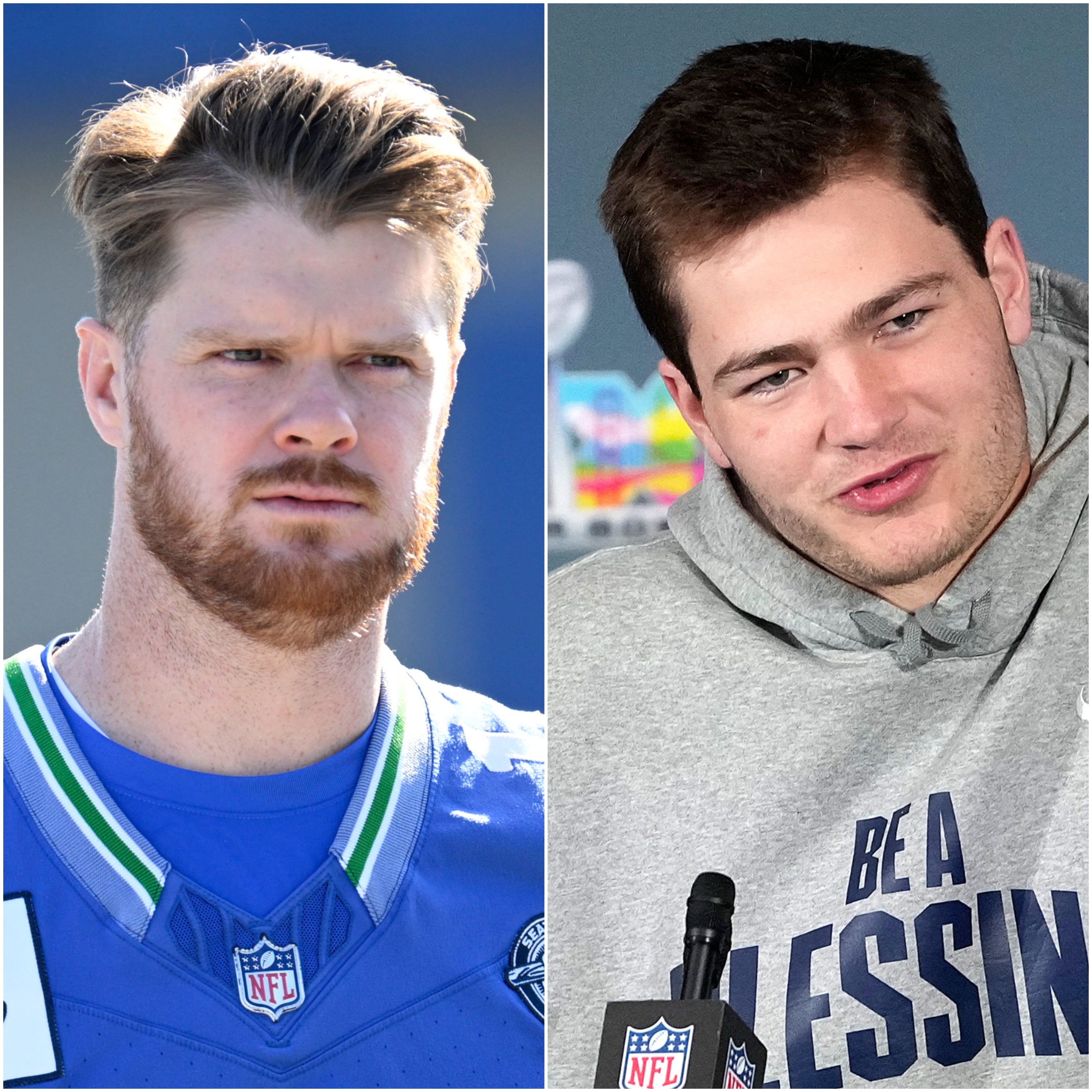 Sam Darnold and Drake Maye have enjoyed excellent structures en route to Super Bowl 60