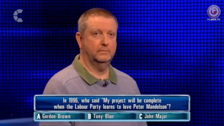 The Chase viewers spot ‘unfortunate’ Peter Mandelson question in episode rerun