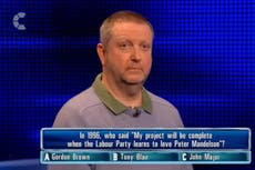 The Chase viewers spot ‘unfortunate’ Peter Mandelson question in episode rerun