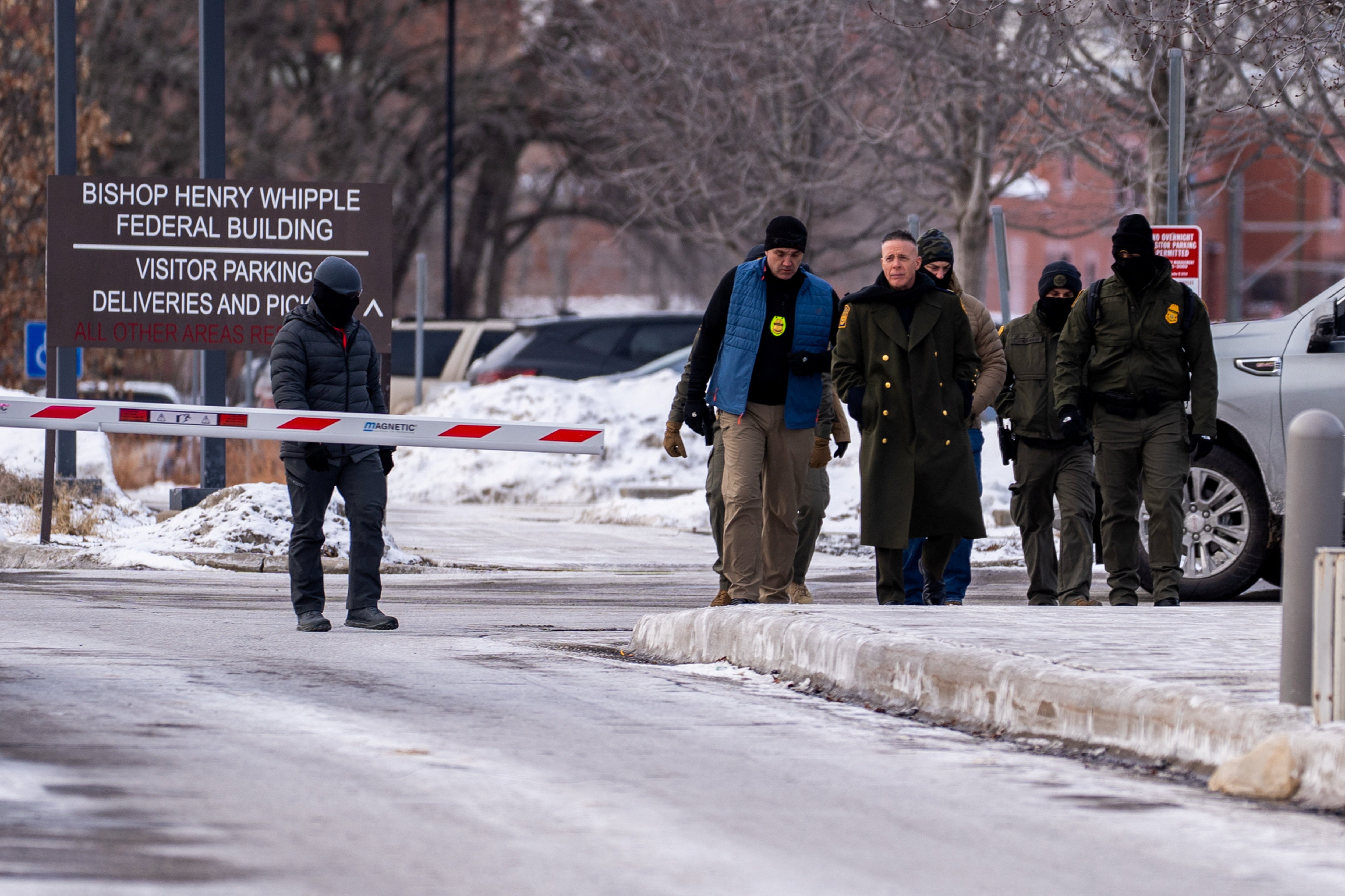 Detainees have alleged abhorrent and abusive conditions inside the Whipple building, which is not designed to hold people for long periods of time