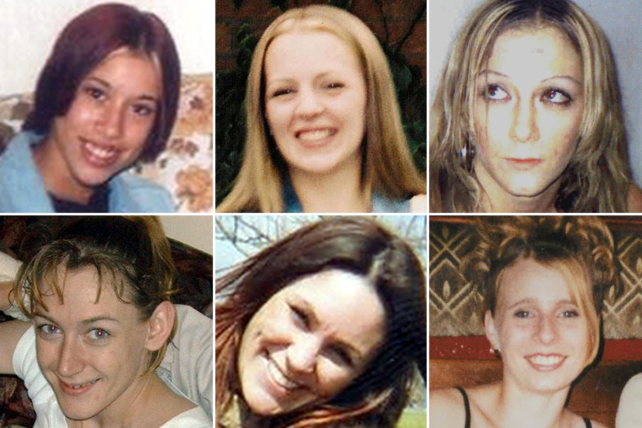 The six women murdered by Wright
