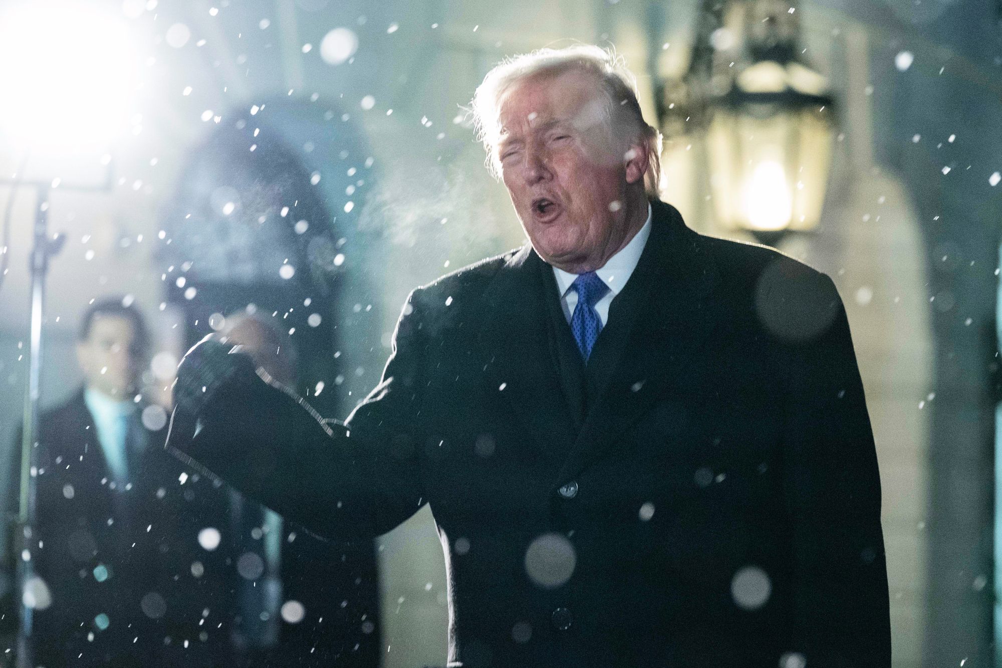 President Donald Trump refused to apologize for a racist video shared on his Truth Social account and later deleted that showed former President Barack Obama and former first lady Michelle Obama as apes