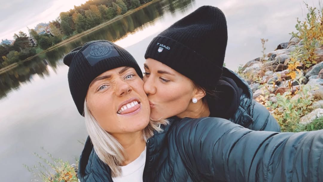 Ronja Savolainen and Anna Kjellbin are competing for different nations at this year’s Winter Olympics