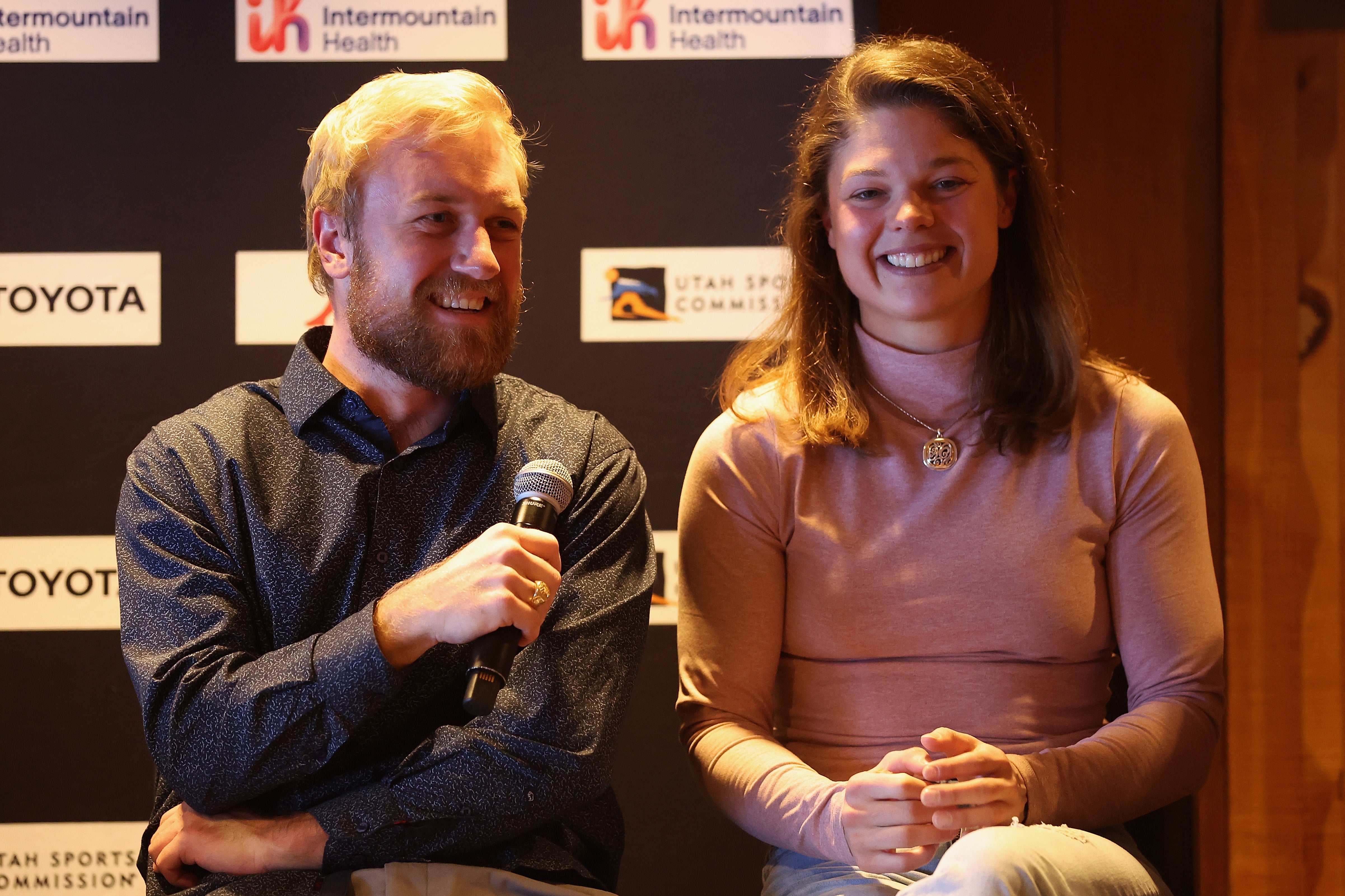 Ashley Caldwell and Justin Schoenefeld are a part of the U.S. Ski and Snowboard national team