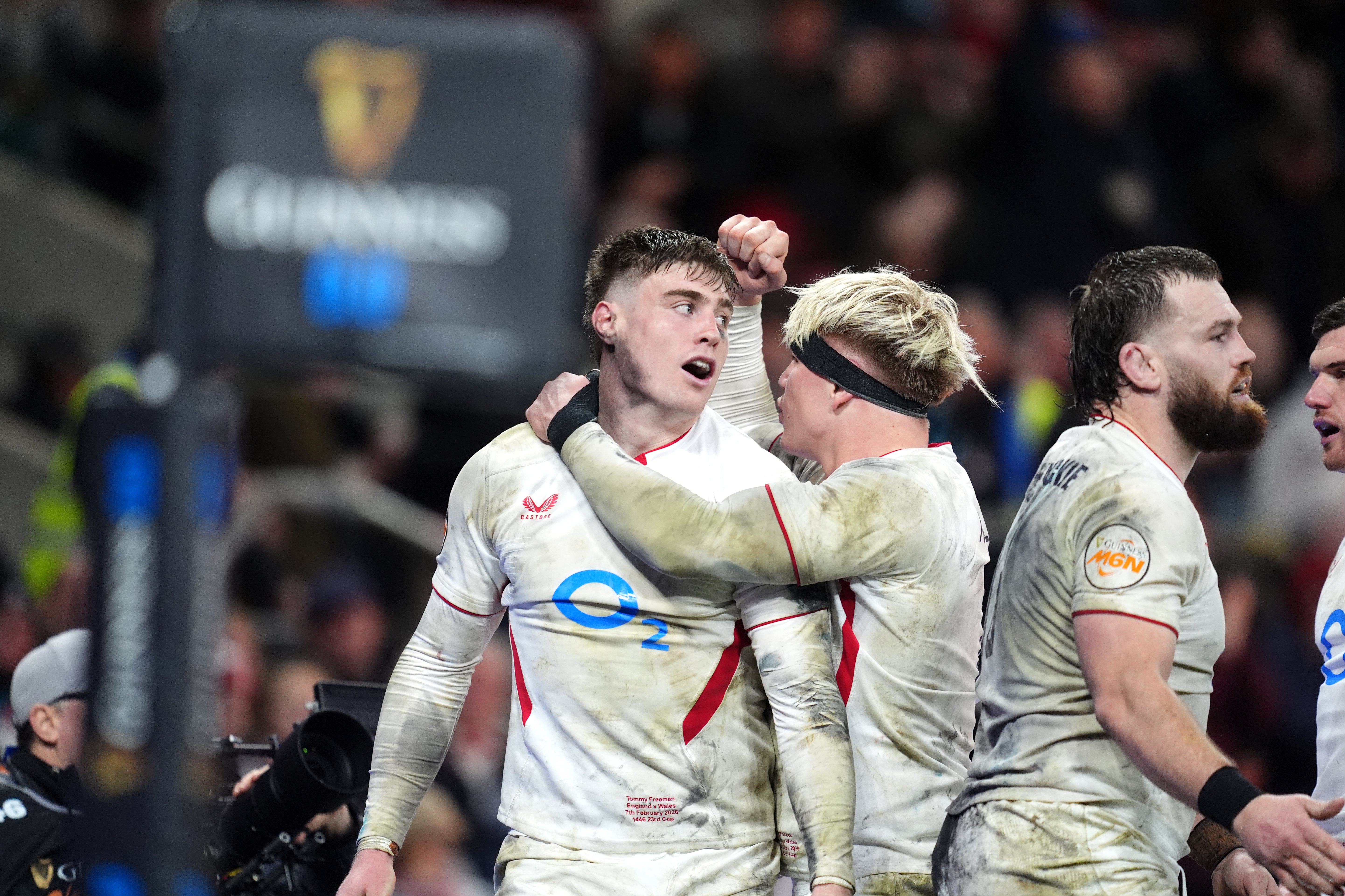 Tommy Freeman scored in the final minutes against Wales