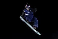Mia Brookes overcomes nerve-wracking start to qualify for Winter Olympics Big Air final