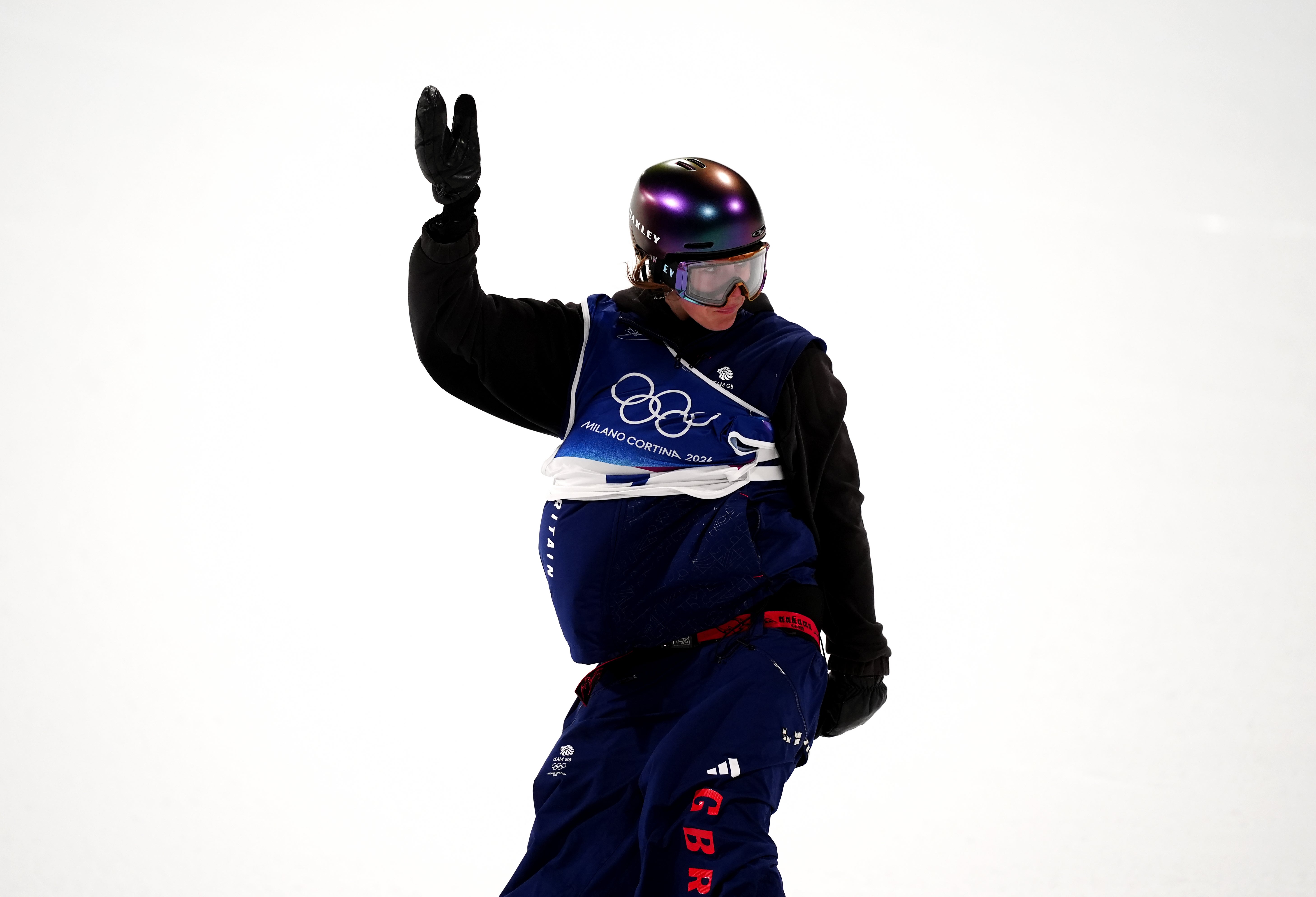 Mia Brookes overcame an early fall to reach the Olympic final