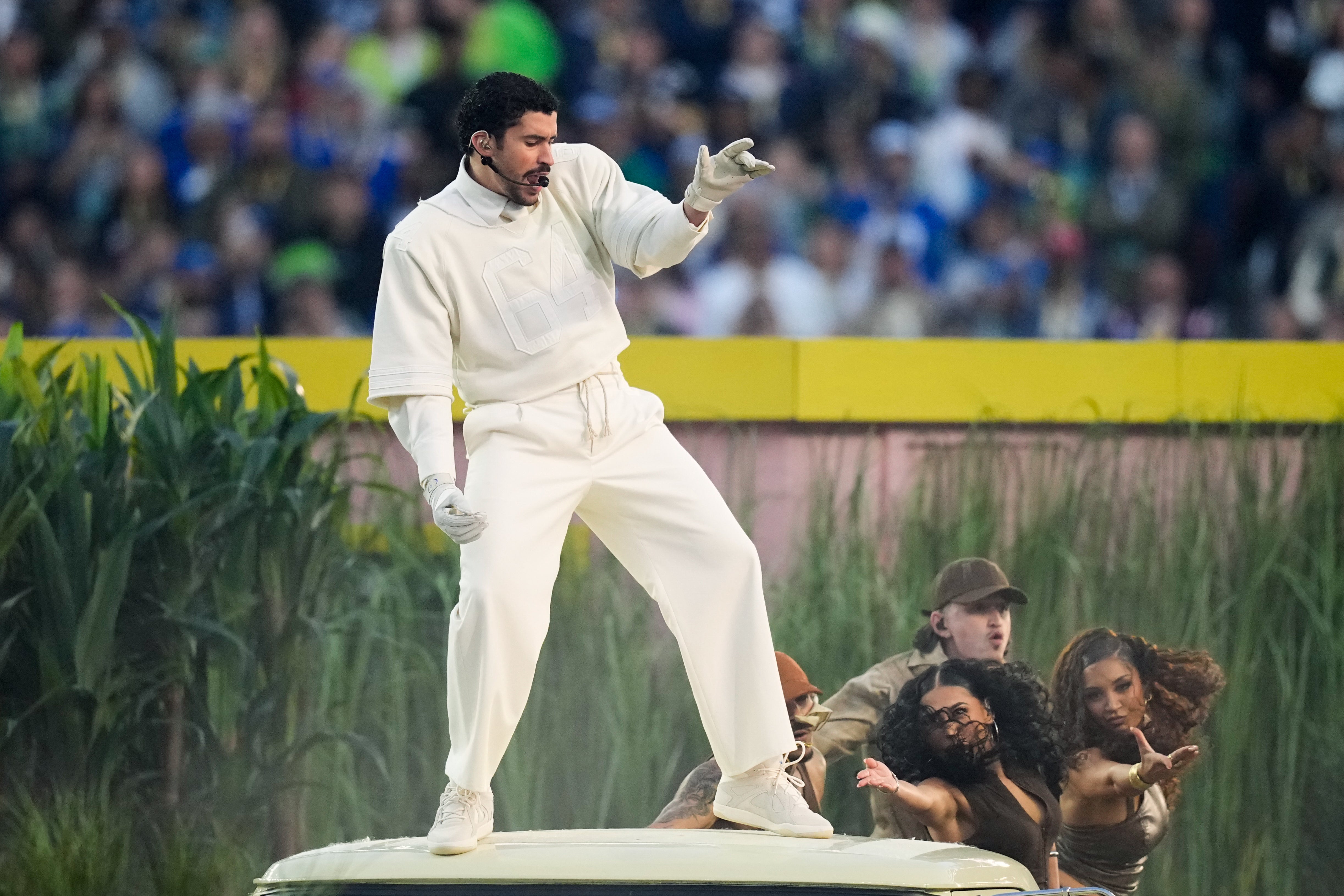 Bad Bunny took the stage a week after winning the Grammy for Album of the Year