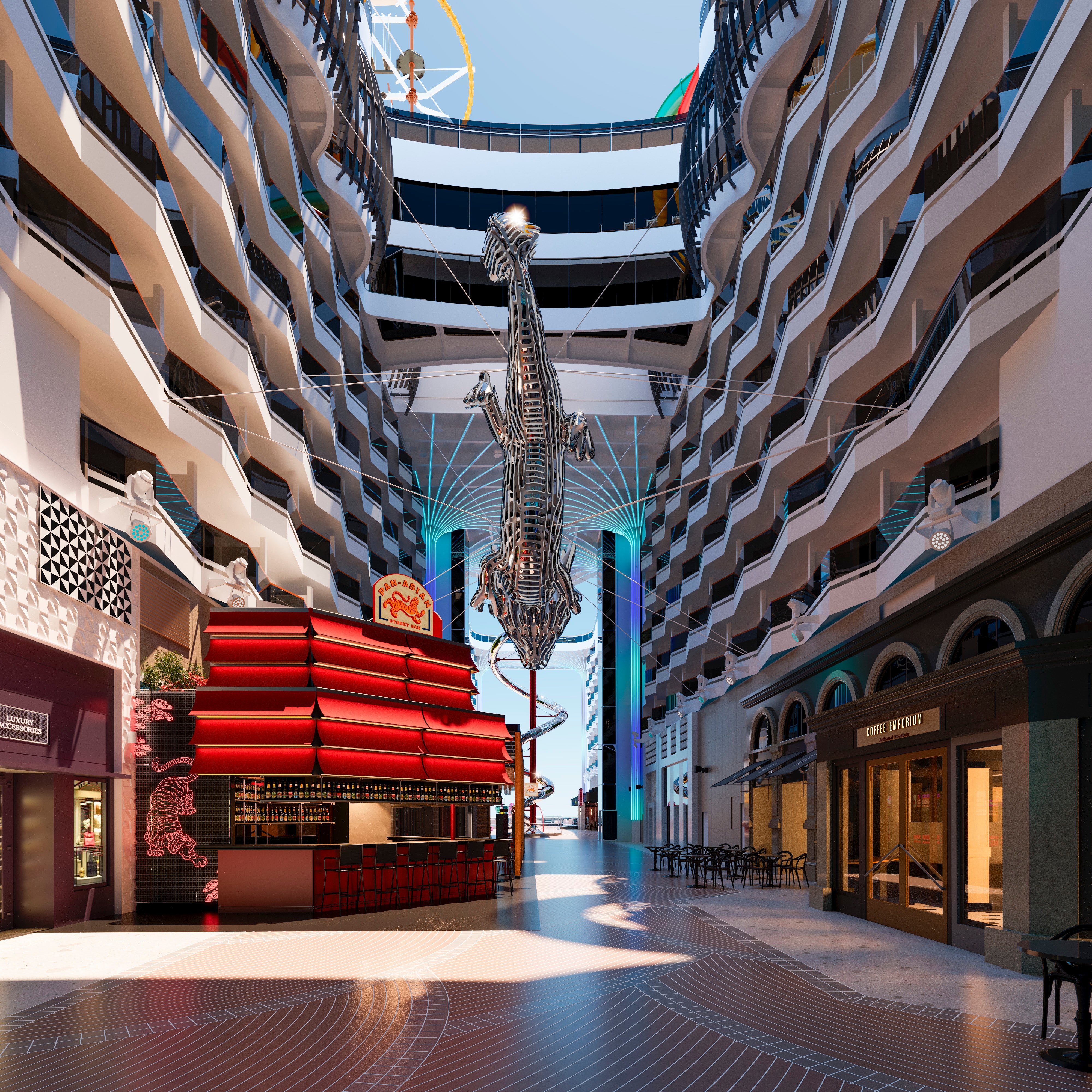 MSC Cruises reveals amazing artwork for new World Asia ship