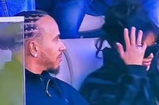 Kim Kardashian and Lewis Hamilton go public with relationship at Super Bowl LX