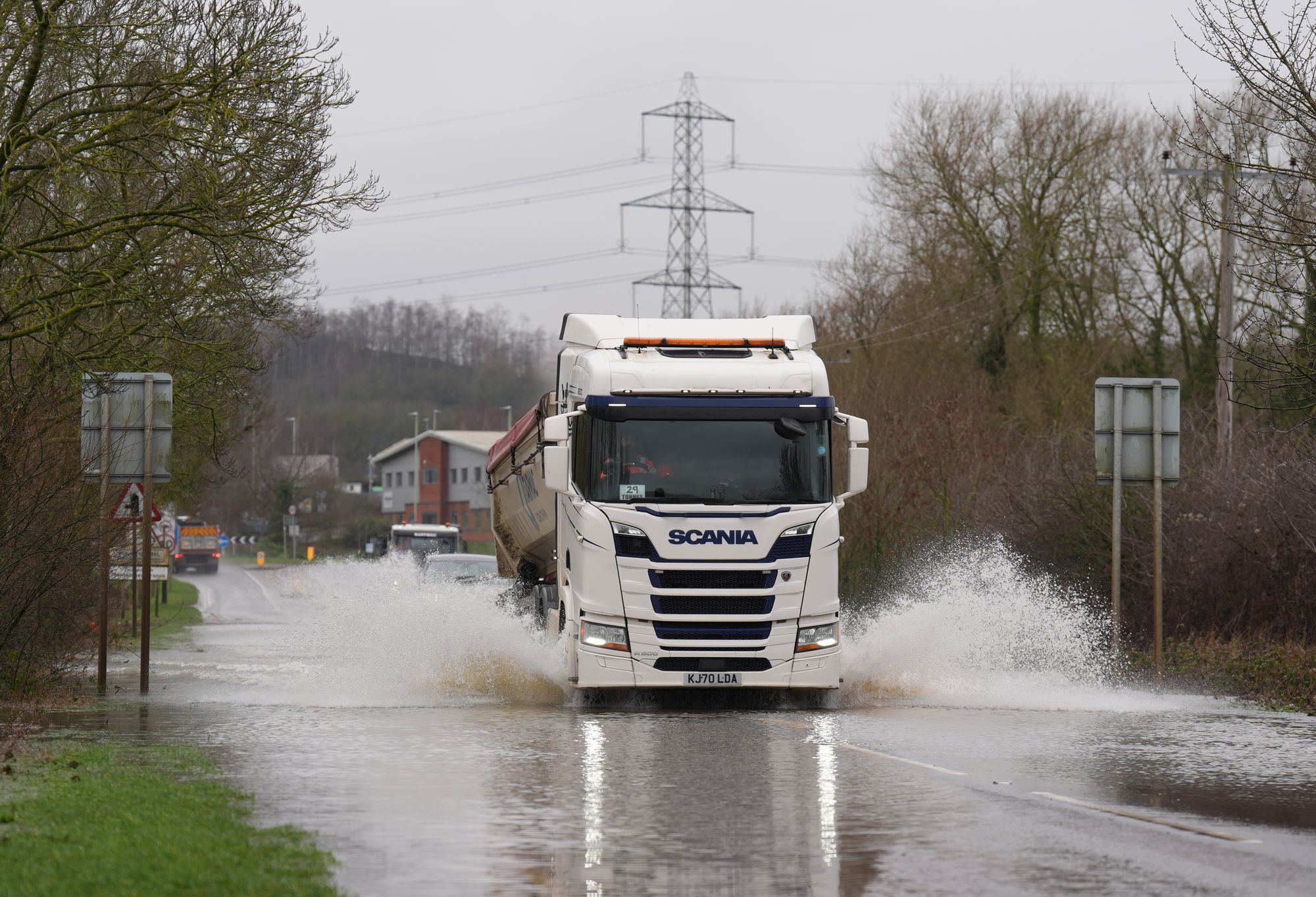 Already, parts of Leicestershire have seen flooded roads