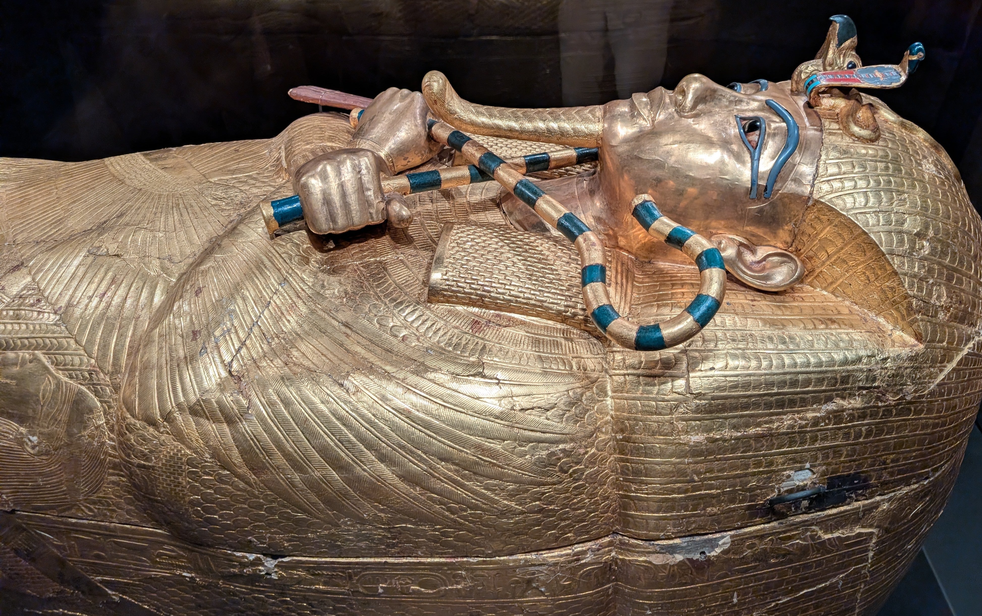 King Tutankhamun’s coffin
