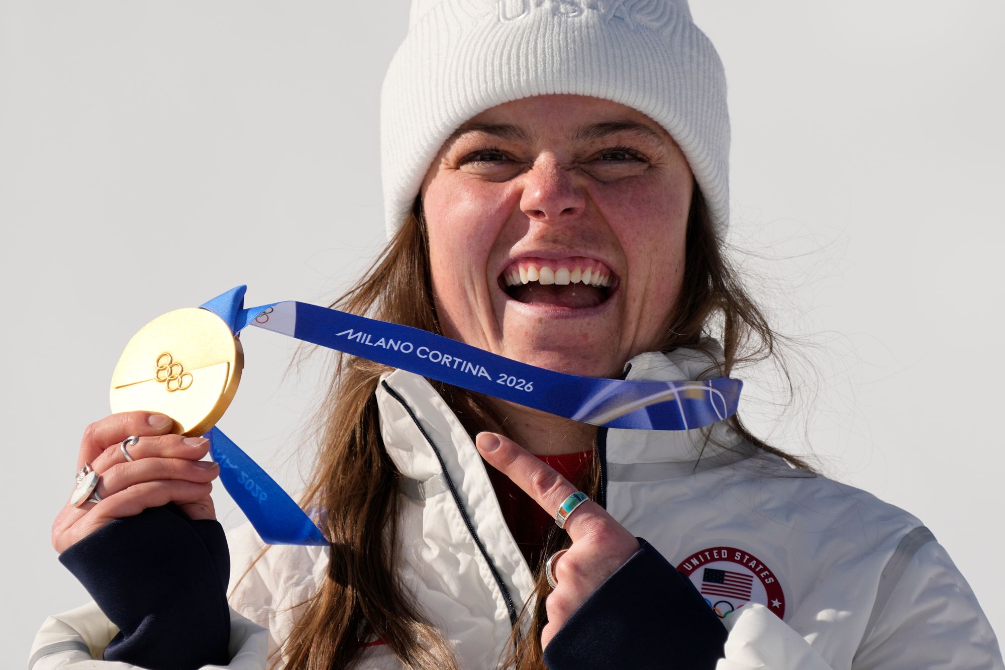 USA Olympian Breezy Johnson was among the athletes who said their medals broke within hours