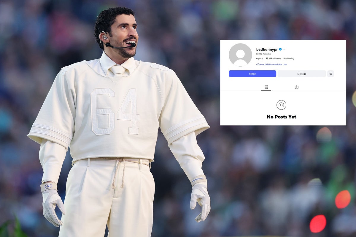 Fans speculate after Bad Bunny deletes all of his Instagram posts