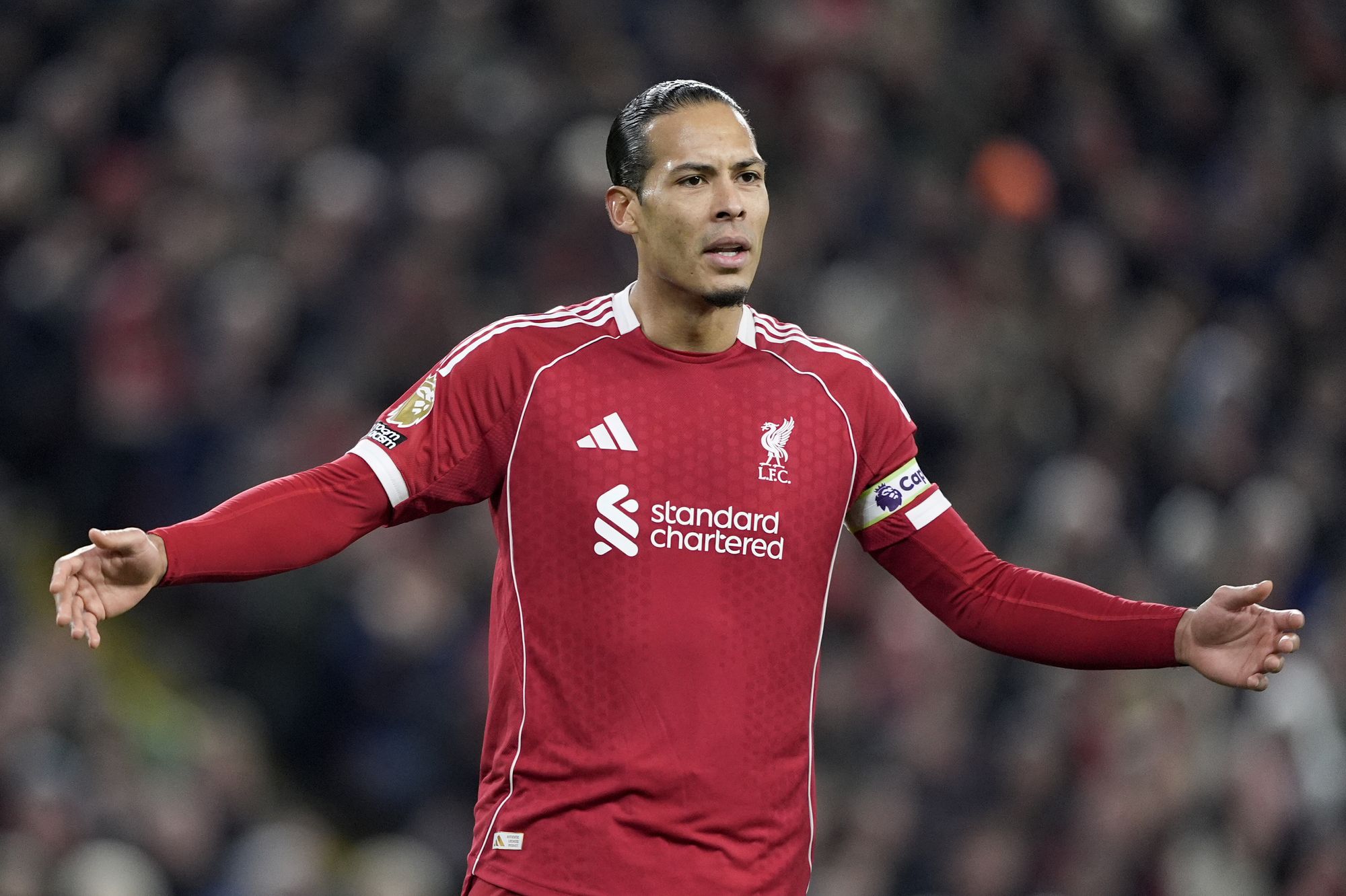 <p>Virgil van Dijk has demanded more from his Liverpool teammates</p>
